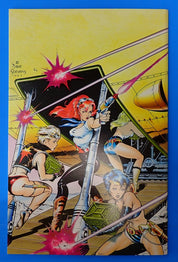 3-D Zone: Space Vixens #16 (1989) - VF/NM- (9.0-9.2) - Dave Stevens Cover