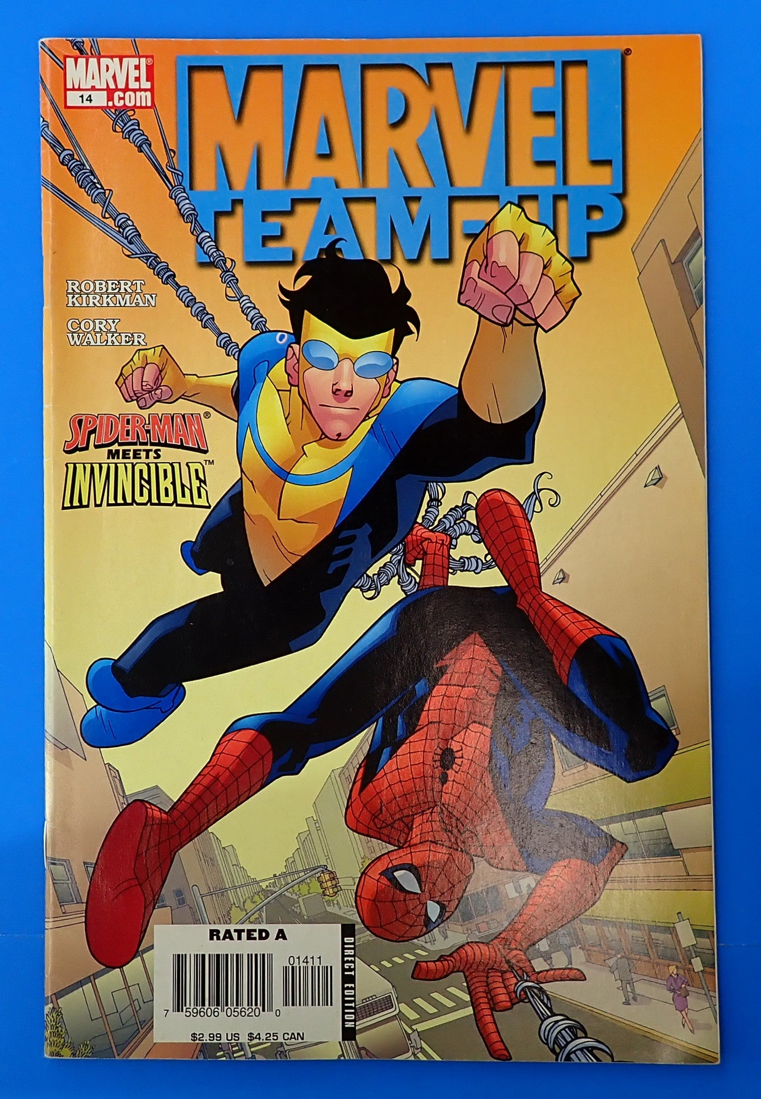 Marvel Team-Up #14 (2006) - FN/VF (7.0) - Guest App. Invincible