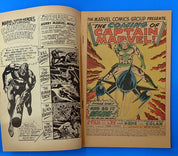Marvel Super Heroes #19 (1967) - FN-/FN (5.5-6.0) - 1st App. & Origin Captain Marvel