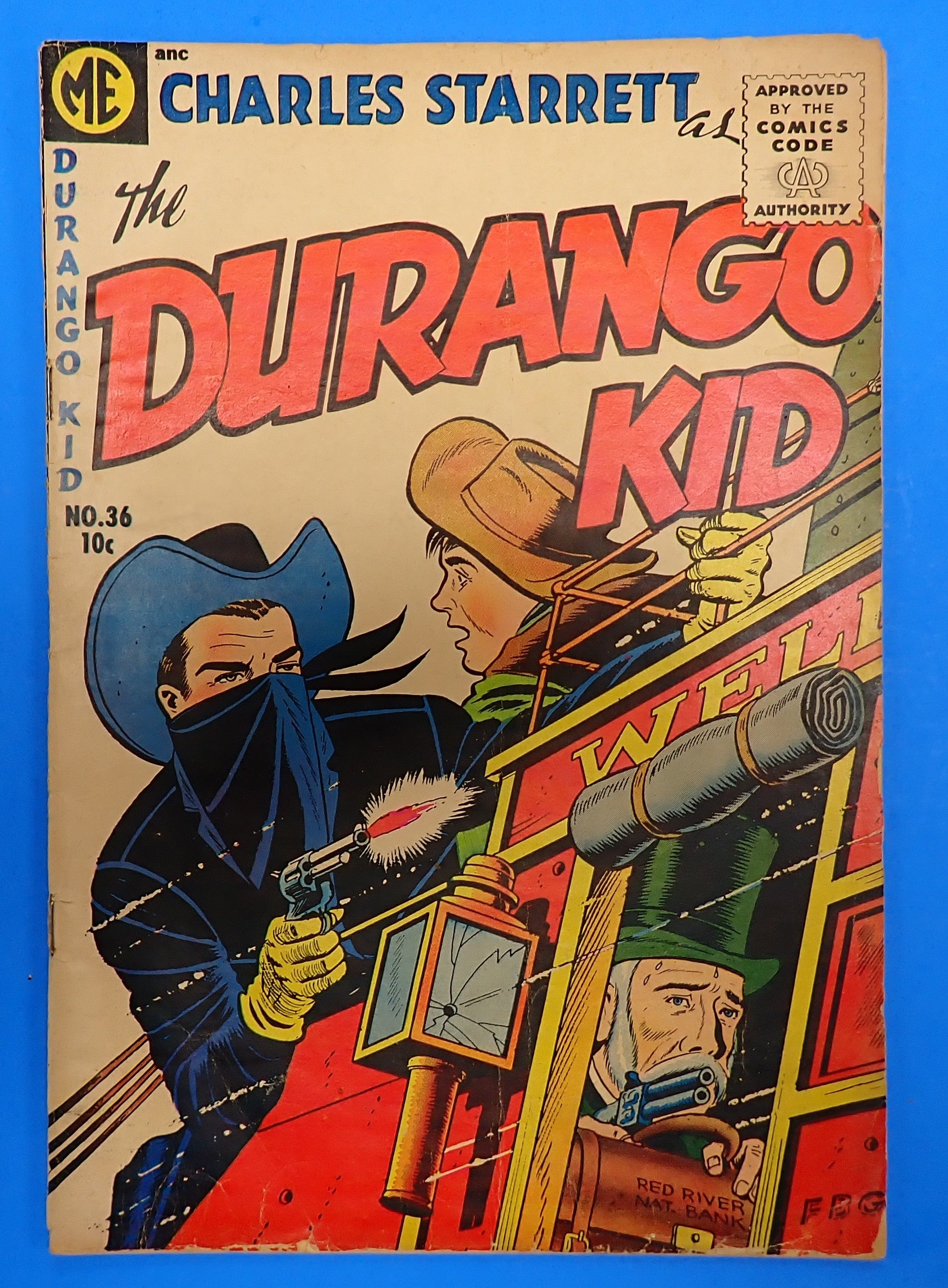Durango Kid #36 (1955) - VG- (3.5) - Golden Age Western