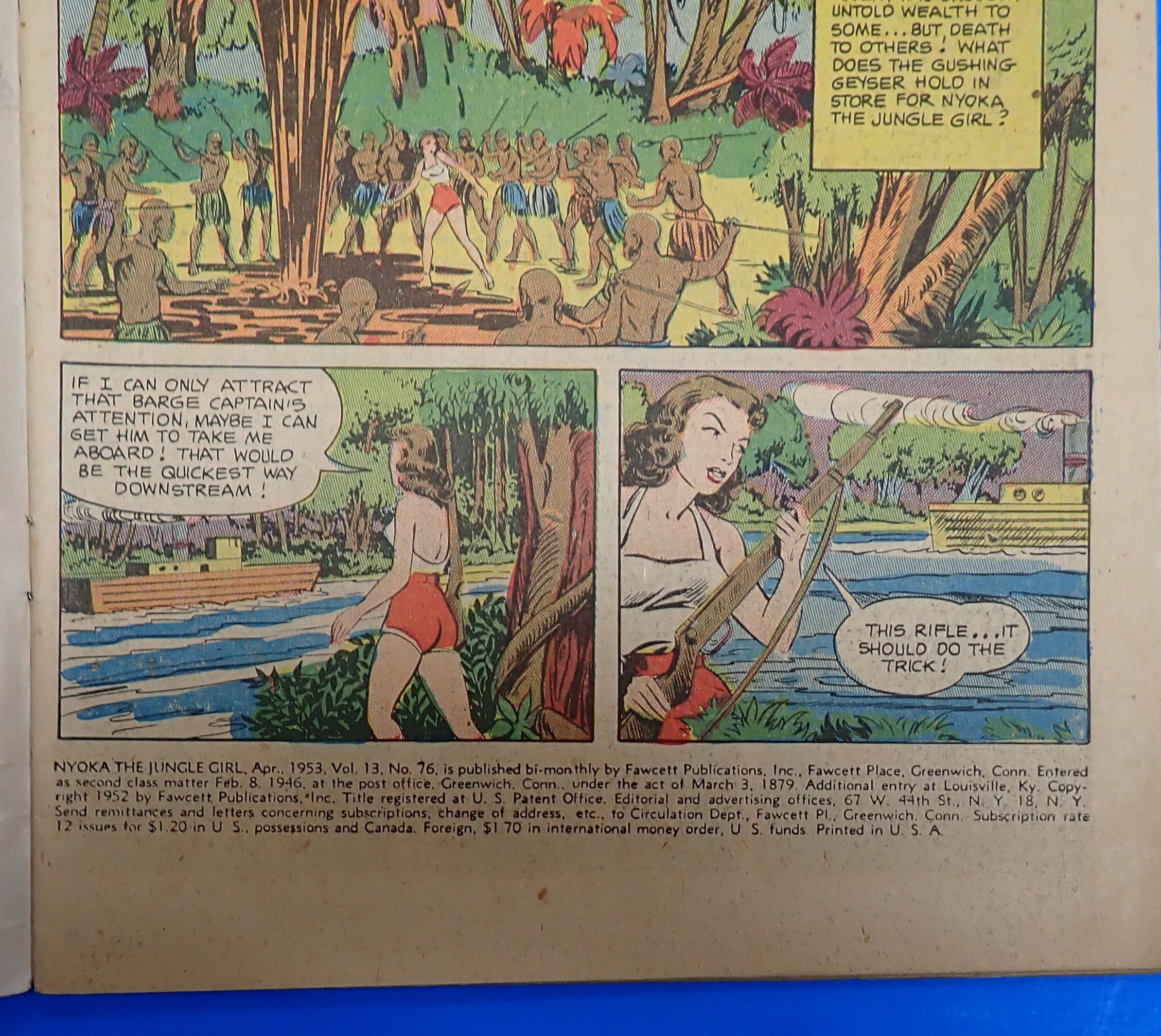 Nyoka the Jungle Girl #76 (1953) - VG/FN (5.0) - Golden Age Action