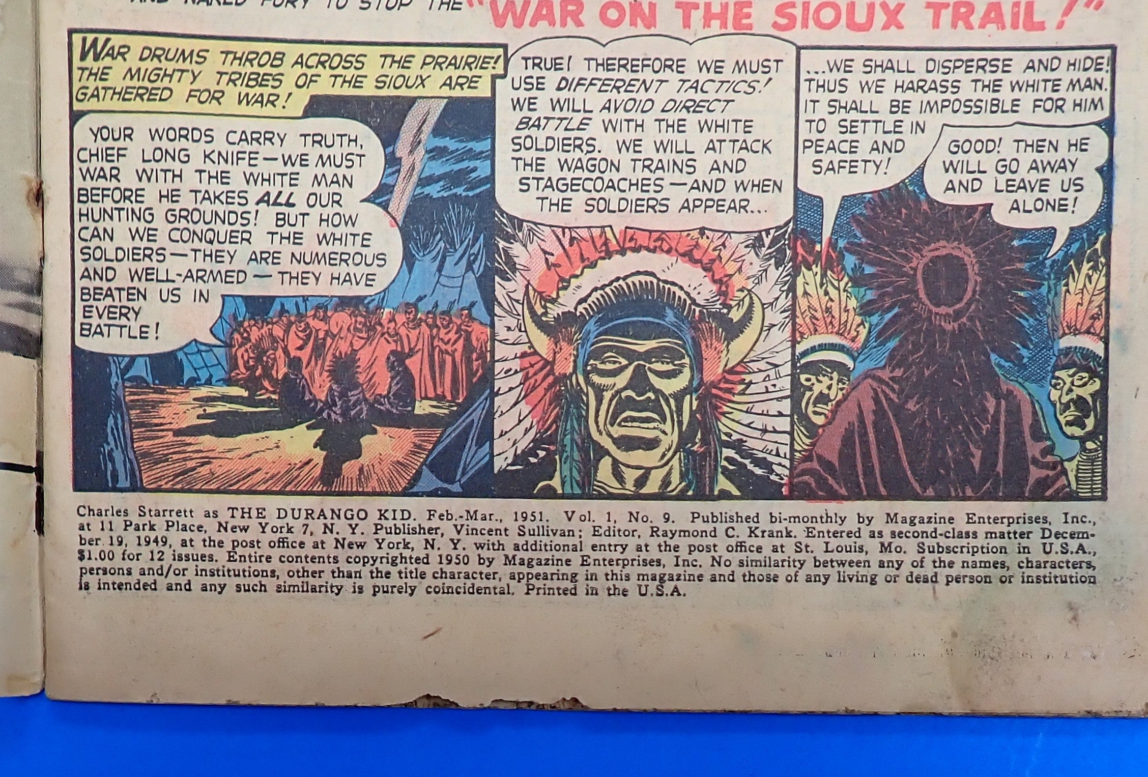 Durango Kid #9 (1951) - GD (2.0) - Golden Age Western
