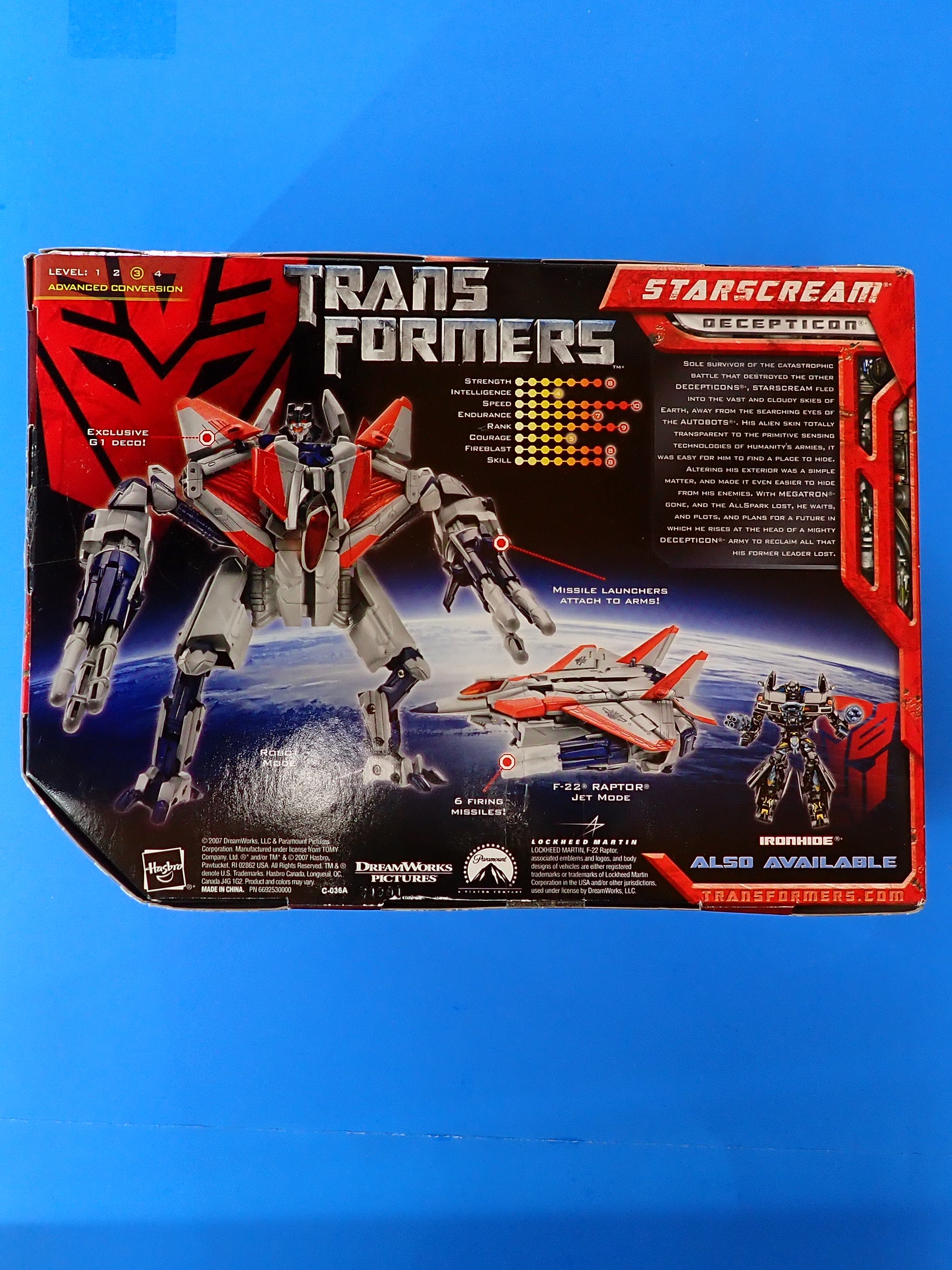 Starscream Decepticon Automorph Technology [Pre-Owned]