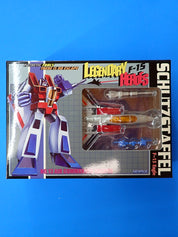 Legendary Heroes F-15 Eagle No.13 Air Commander Lucifer Starscream Schutzstaffel NewAge [Pre-Owned]