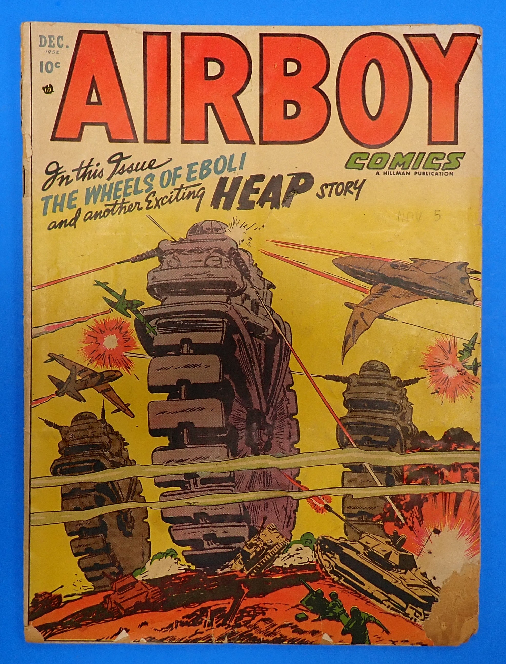 Airboy #11 (1952) - GD (2.0) - Golden Age Sci-Fi