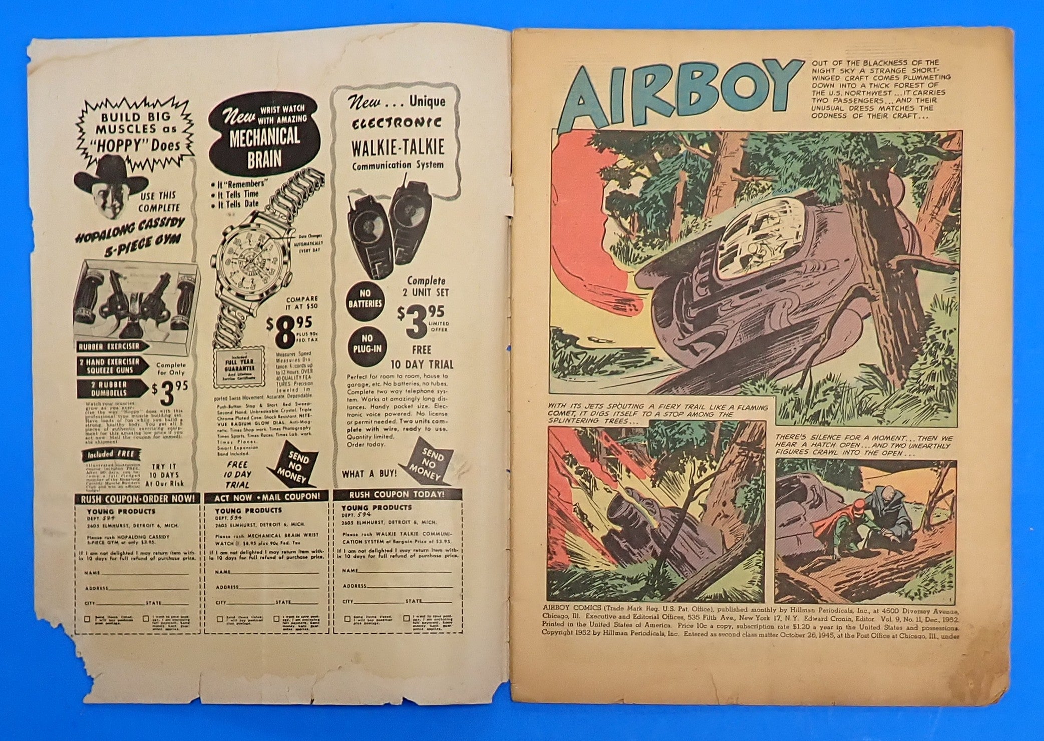 Airboy #11 (1952) - GD (2.0) - Golden Age Sci-Fi