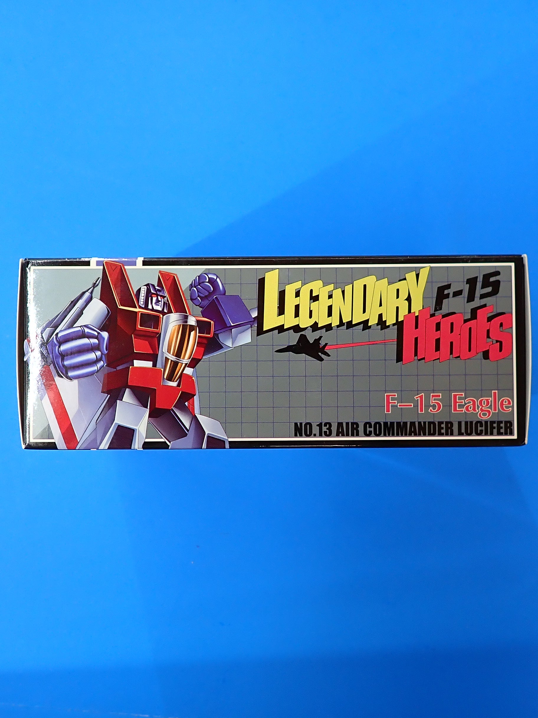 Legendary Heroes F-15 Eagle No.13 Air Commander Lucifer Starscream Schutzstaffel NewAge [Pre-Owned]