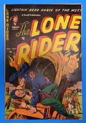 Lone Rider #9 (1952) - FN/VF (7.0) - Golden Age Western