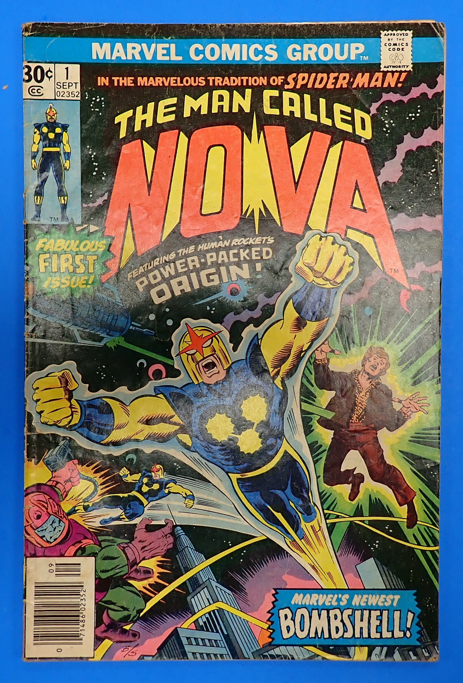 Nova #1 (1976) - GD+ (2.5) - 1st App. Nova