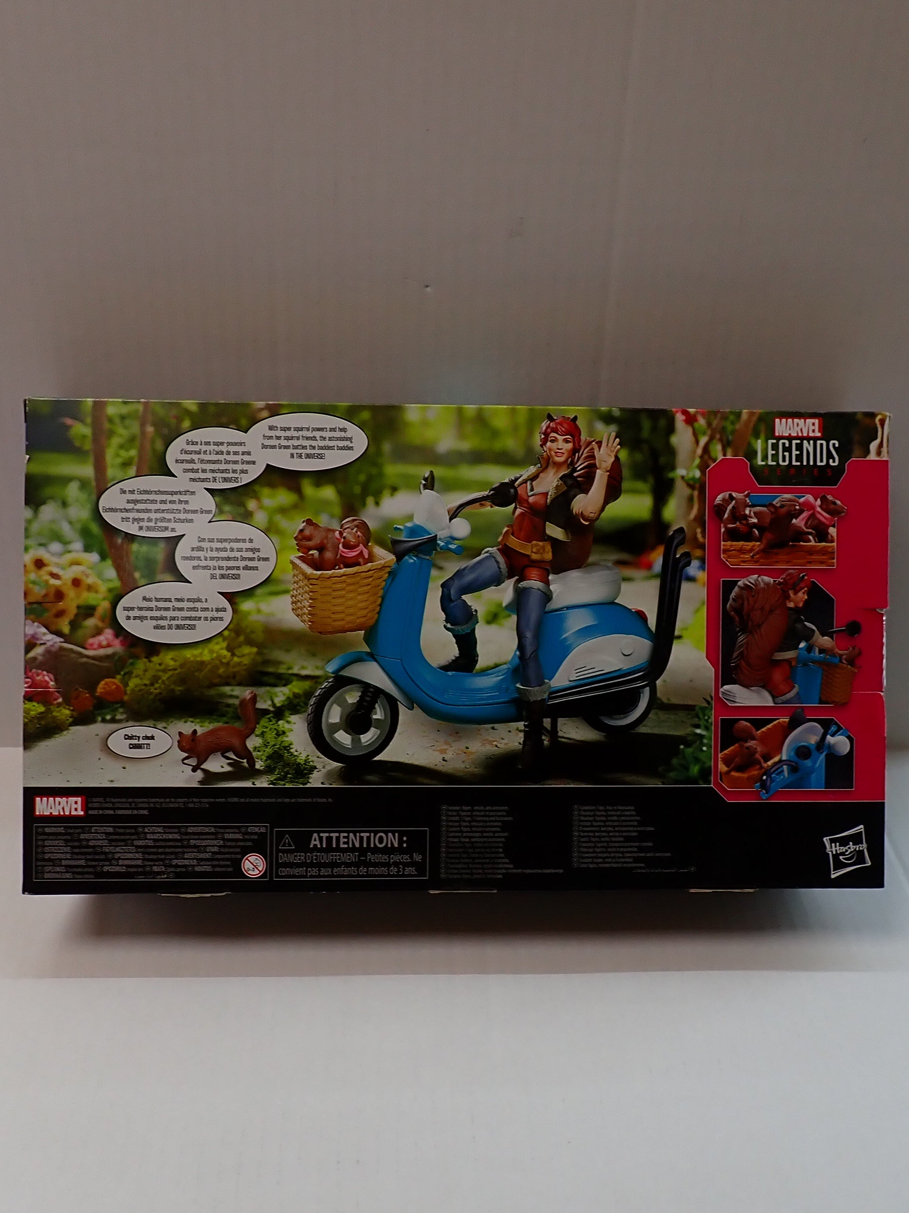 Unbeatable Squirrel Girl Marvel Legends Ultimate Riders - Hasbro [Pre-Owned]