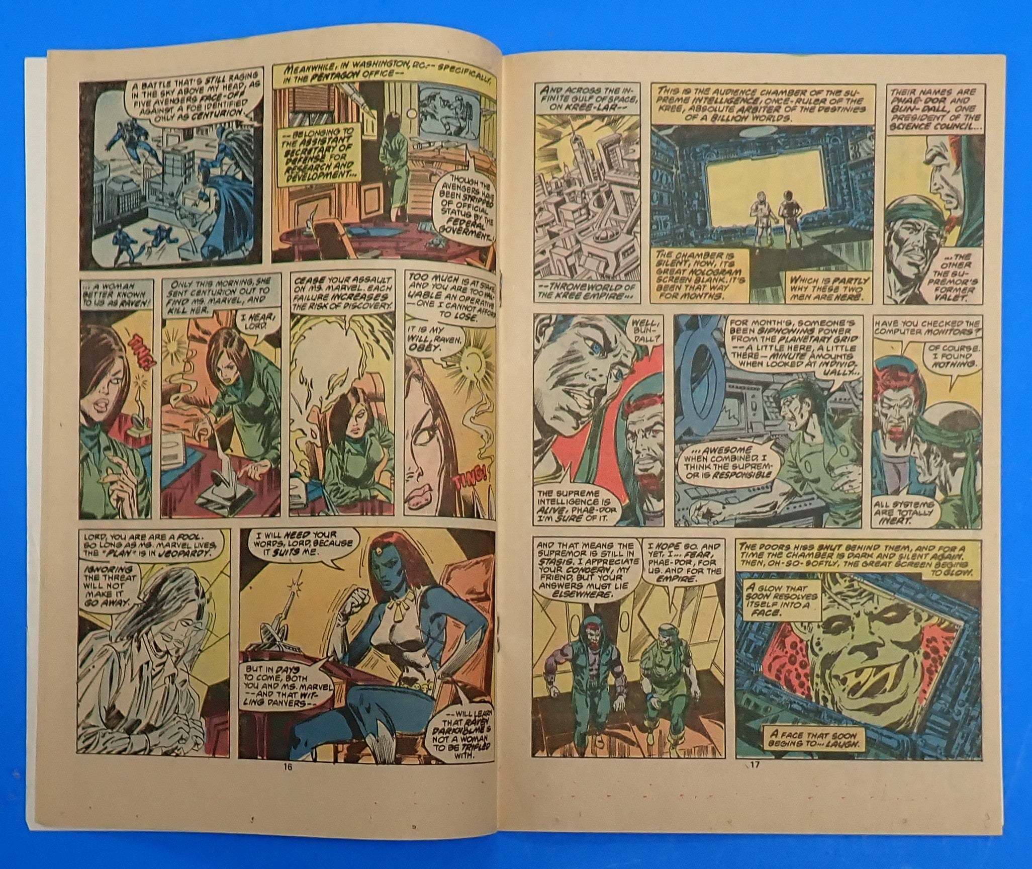 Ms. Marvel #18 (1978) - FN- (5.5) - 1st Full App. Mystique
