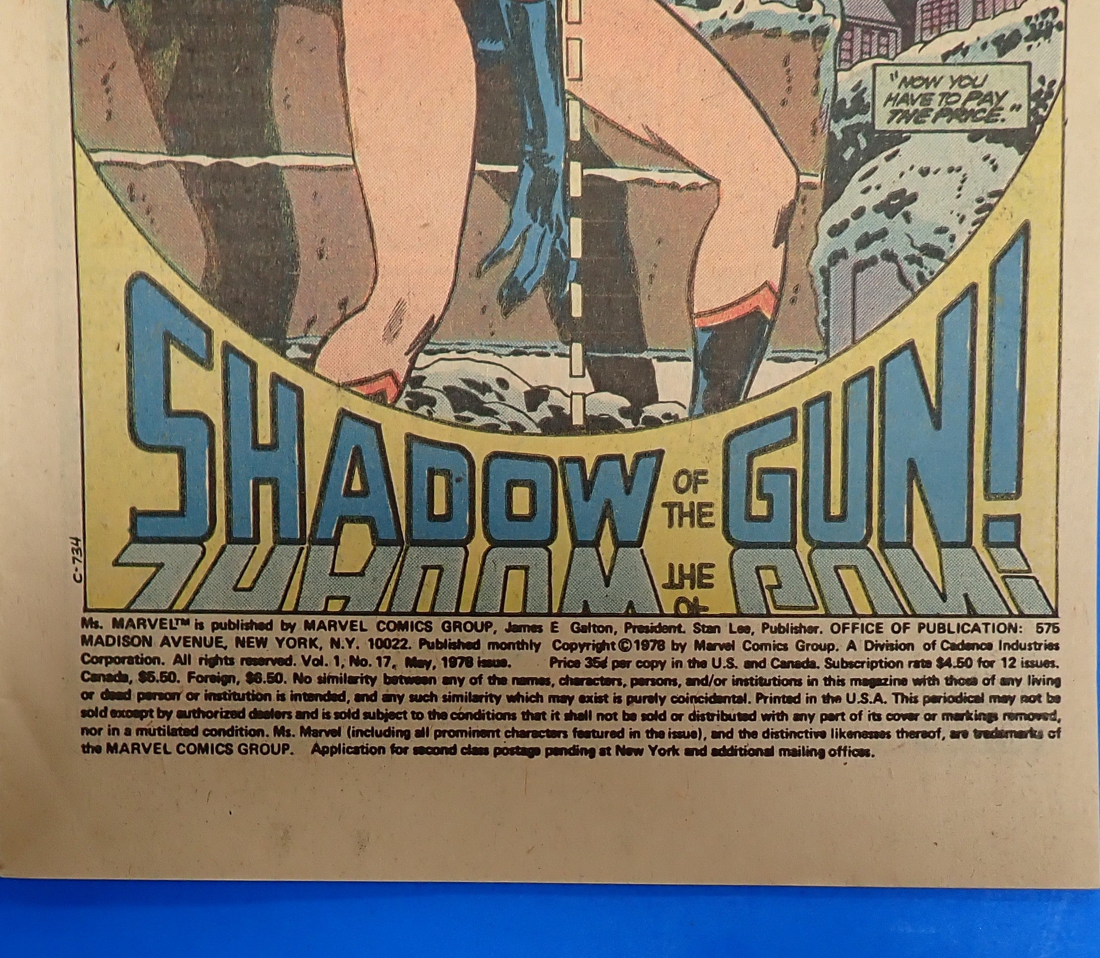 Ms. Marvel #17 (1978) - FN (6.0) - 2nd Cameo App. Mystique