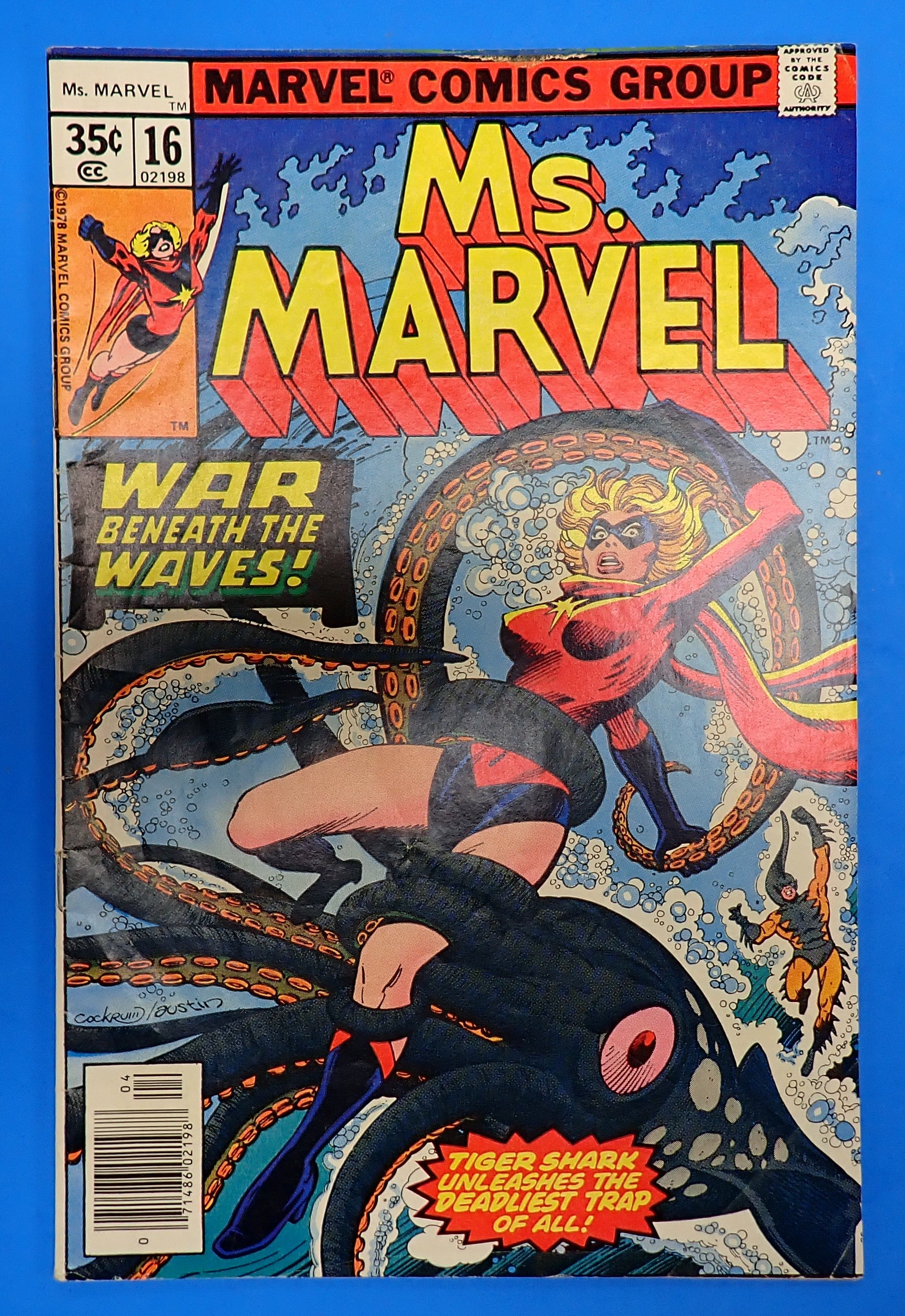 Ms. Marvel #16 (1978) - FN (5.0-5.5) - 1st Cameo App. Mystique