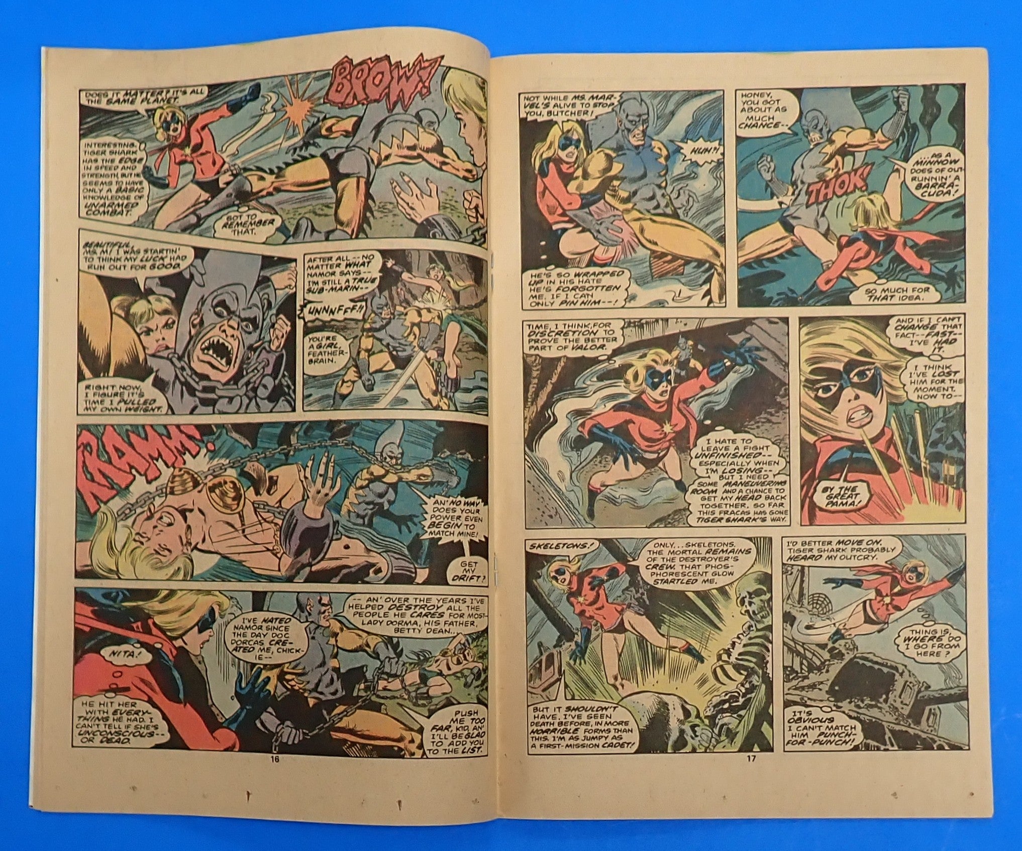Ms. Marvel #16 (1978) - FN (5.0-5.5) - 1st Cameo App. Mystique