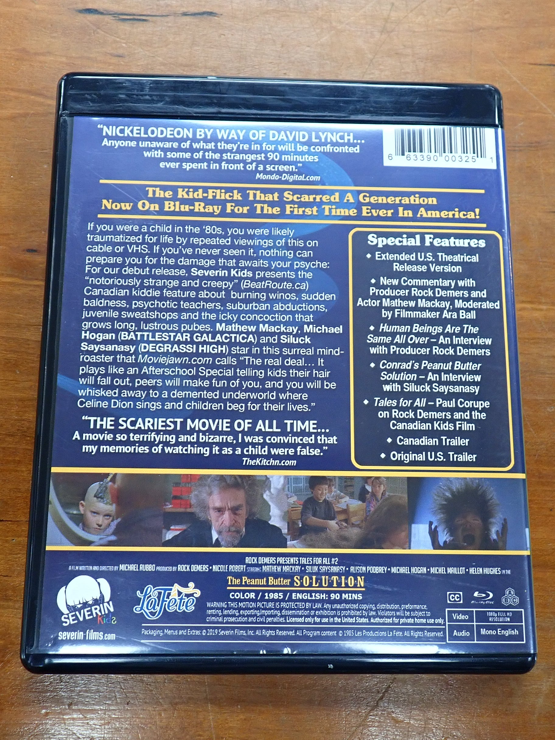 The Peanut Butter Solution - Blu-Ray [Pre-Owned]