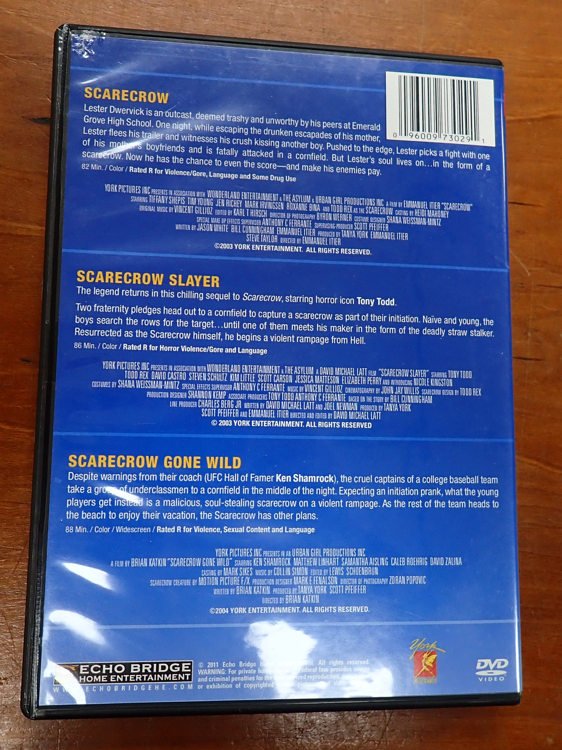 Scarecrow/Scarecrow Slayer/Scarecrow Gone Wild (The Midnight Horror Collection: Deadly Harvest) - DVD [Pre-Owned]