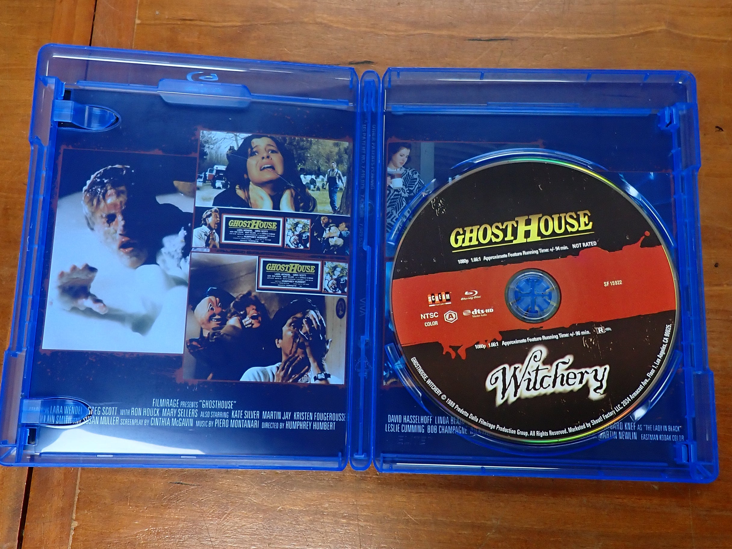 Ghost House/Witchery (Scream Factory Double Feature) - Blu-Ray [Pre-Owned]