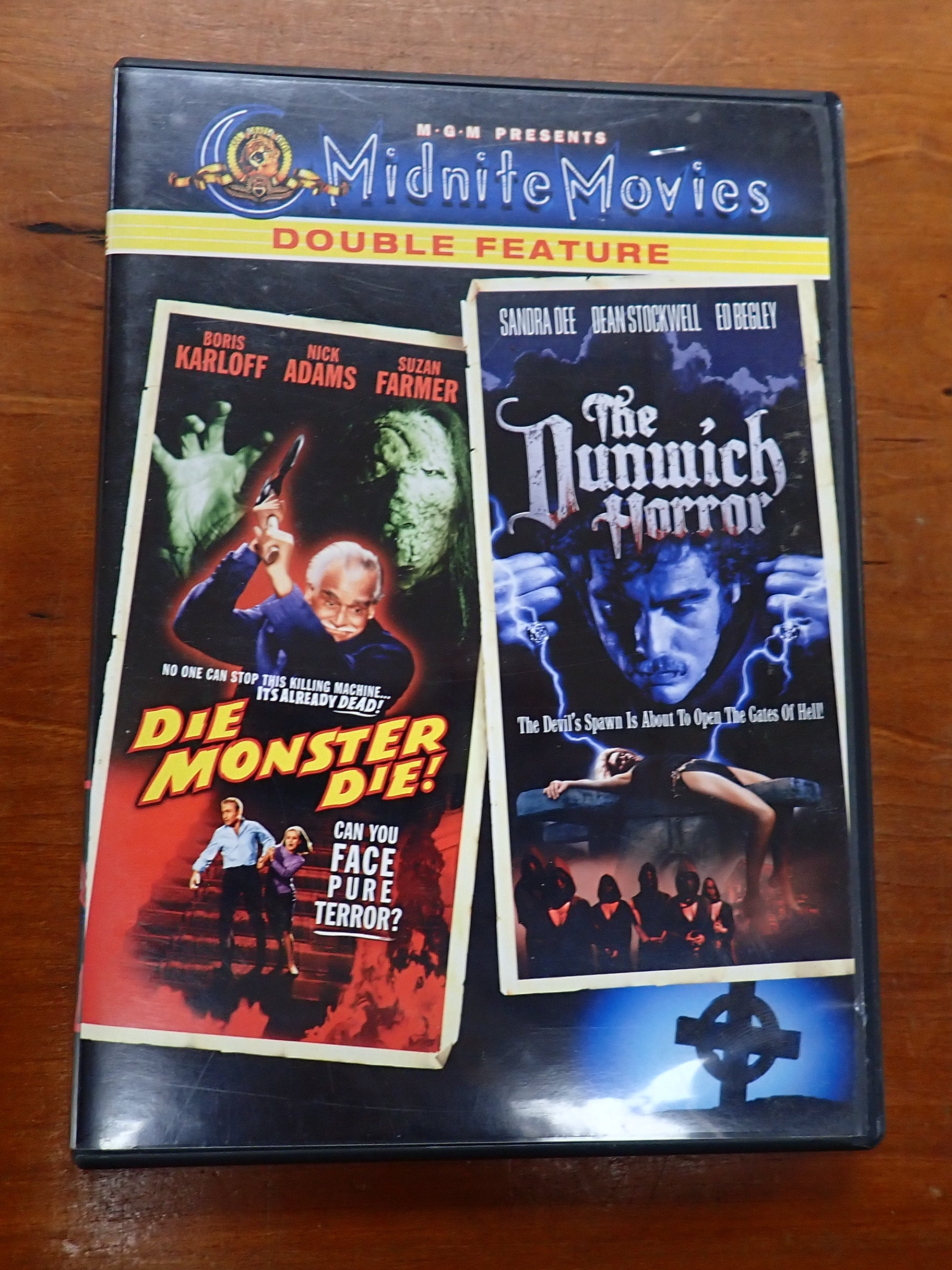Die Monster Die!/The Dunwich Horror (Midnite Movies Double Feature) - DVD [Pre-Owned]