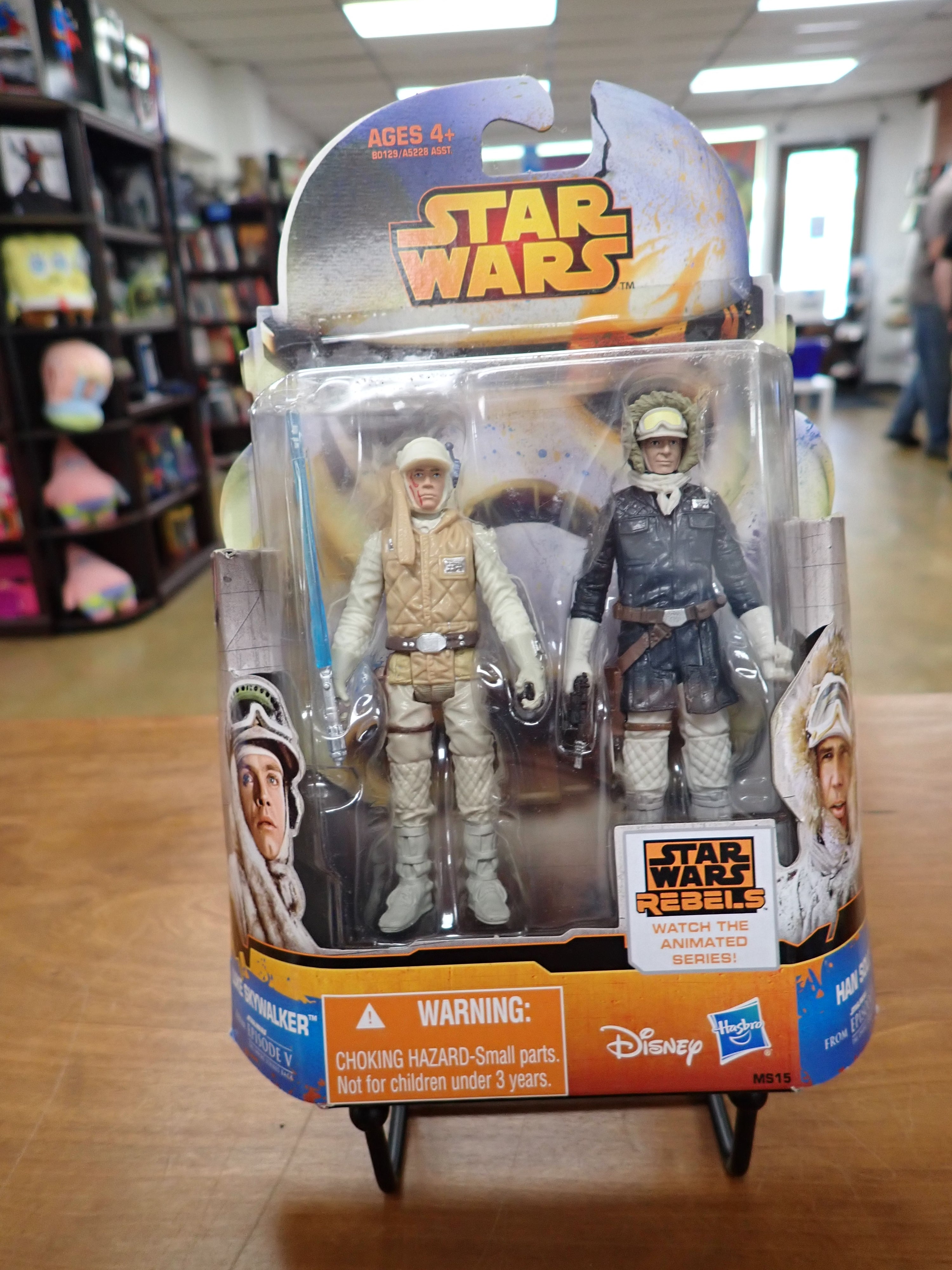 Star Wars Hoth Luke + Han Solo