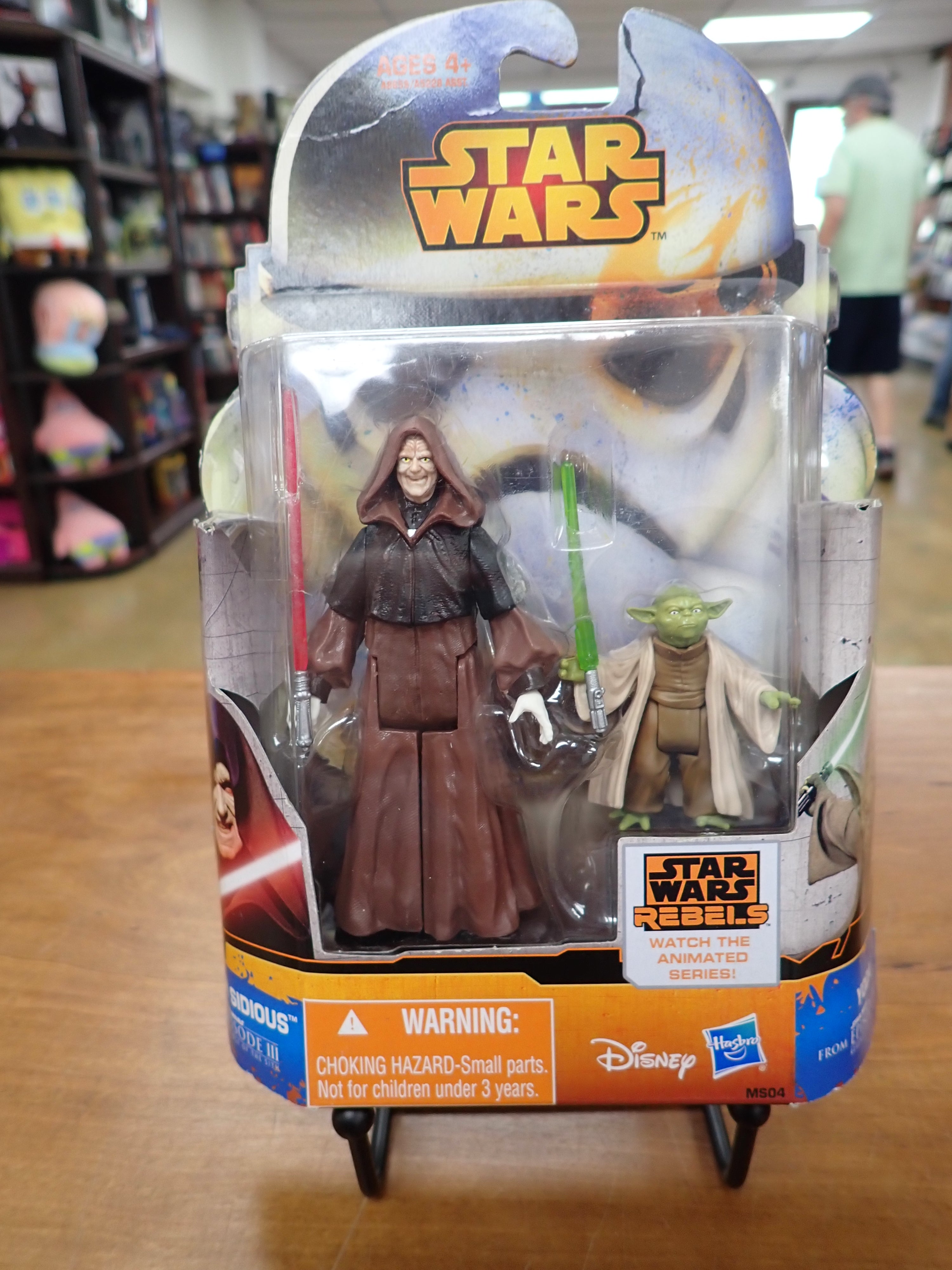 Star Wars Darth Sidious + Yoda