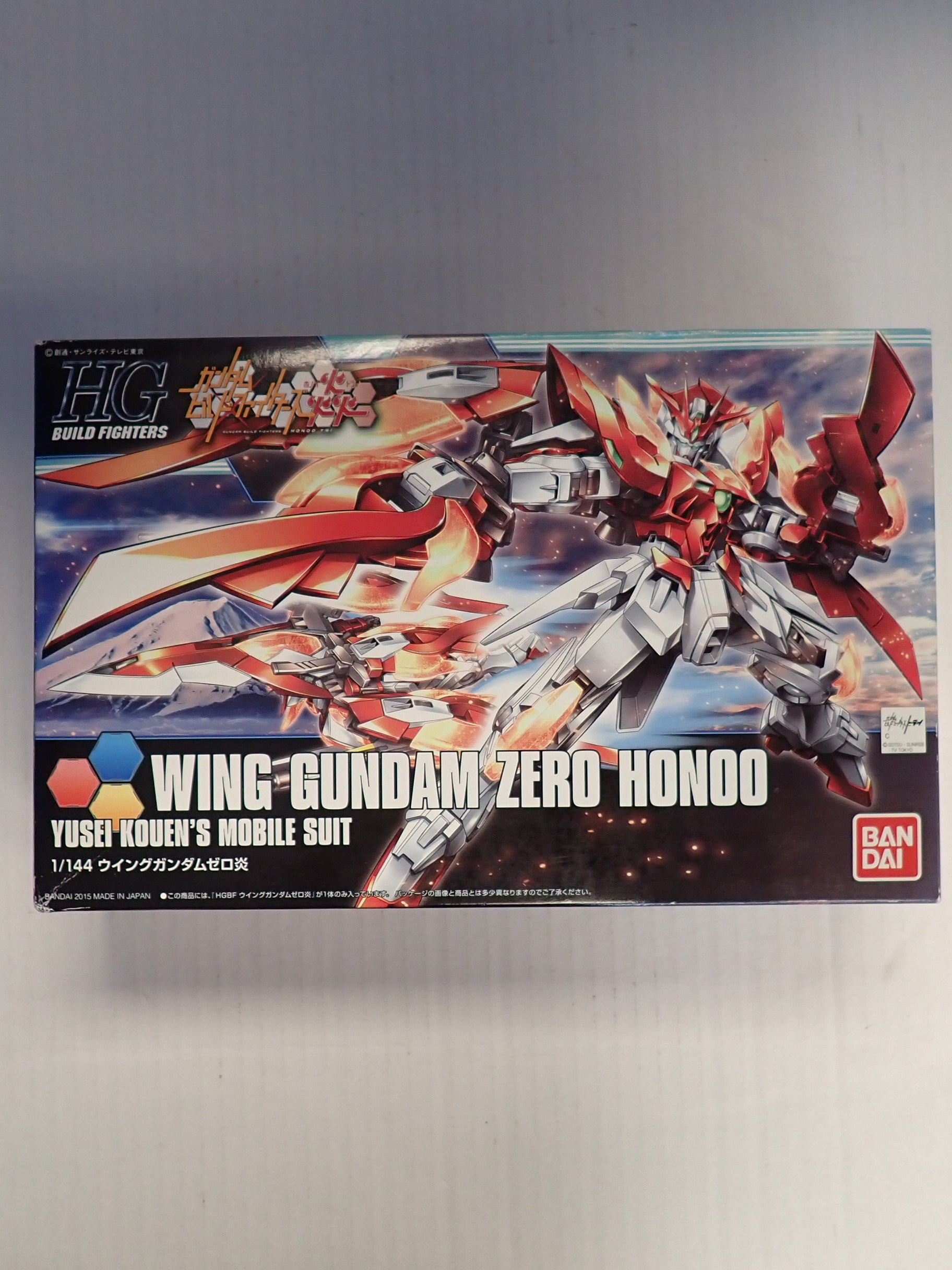 Wing Gundam Zero Honoo Yusei Kouen's Mobile Suite 1/144 - Bandai