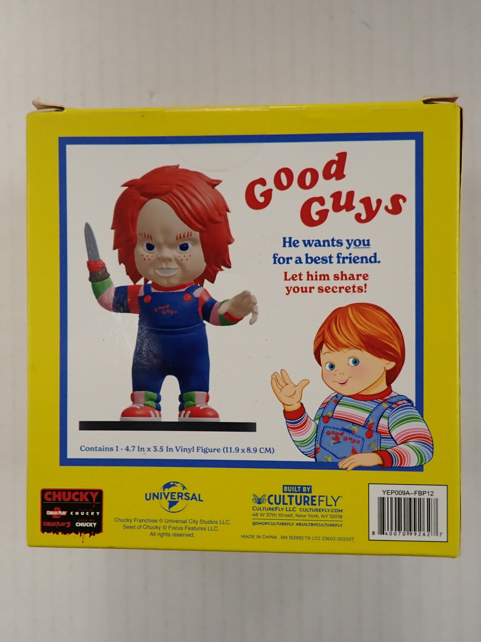 Chucky 4.5 Inch Vinyl Figure - Good Guys [Pre-Owned]