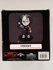 Chucky (Black and White) 4.5 Inch Vinyl Figure - Good Guys