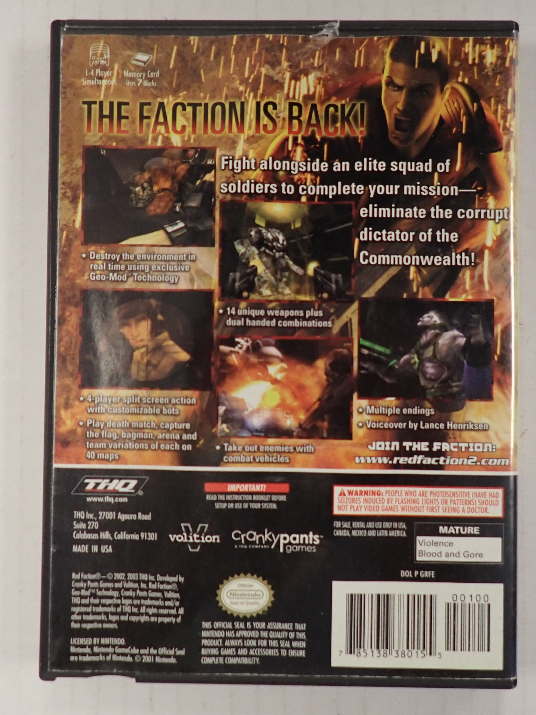 Red Faction II - GameCube