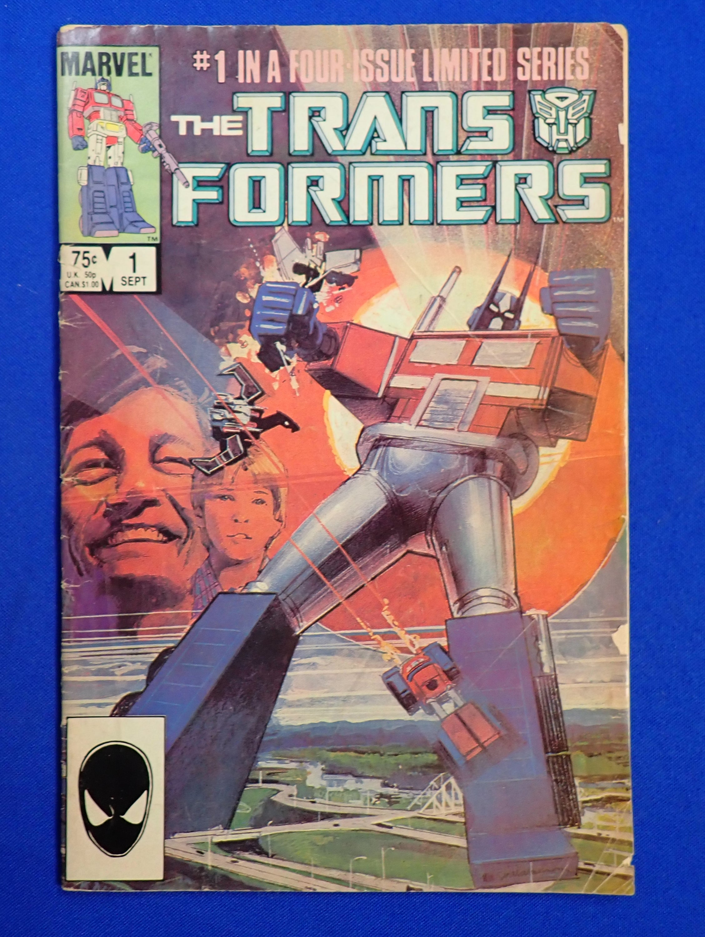 Transformers #1 (1984) - GD+ (2.5) - Lower Grade 1st Transformers