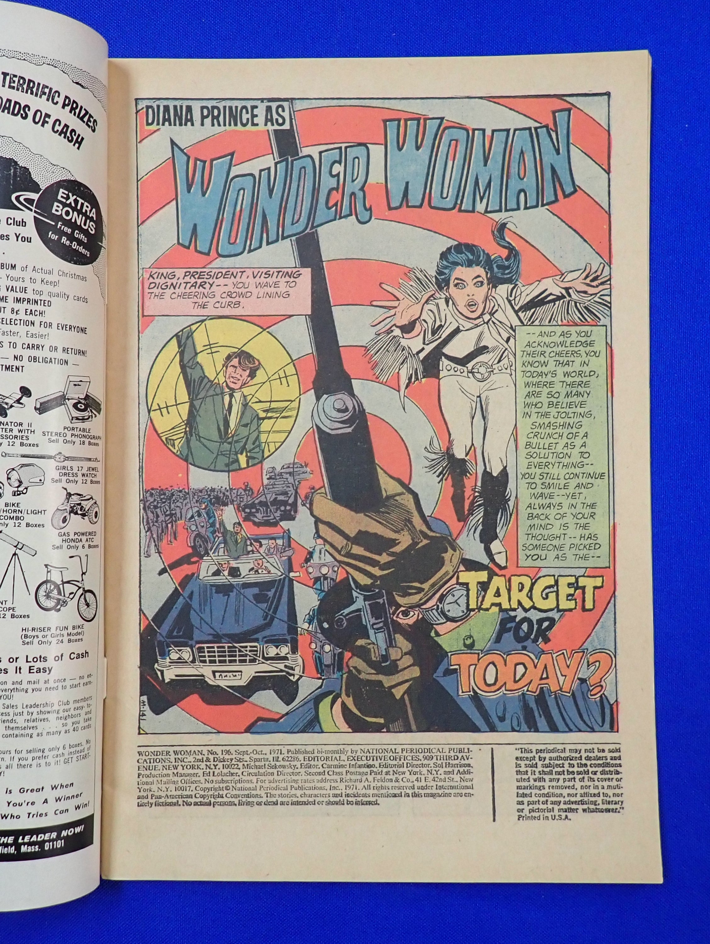 Wonder Woman #196 (1971) - FN (6.0)