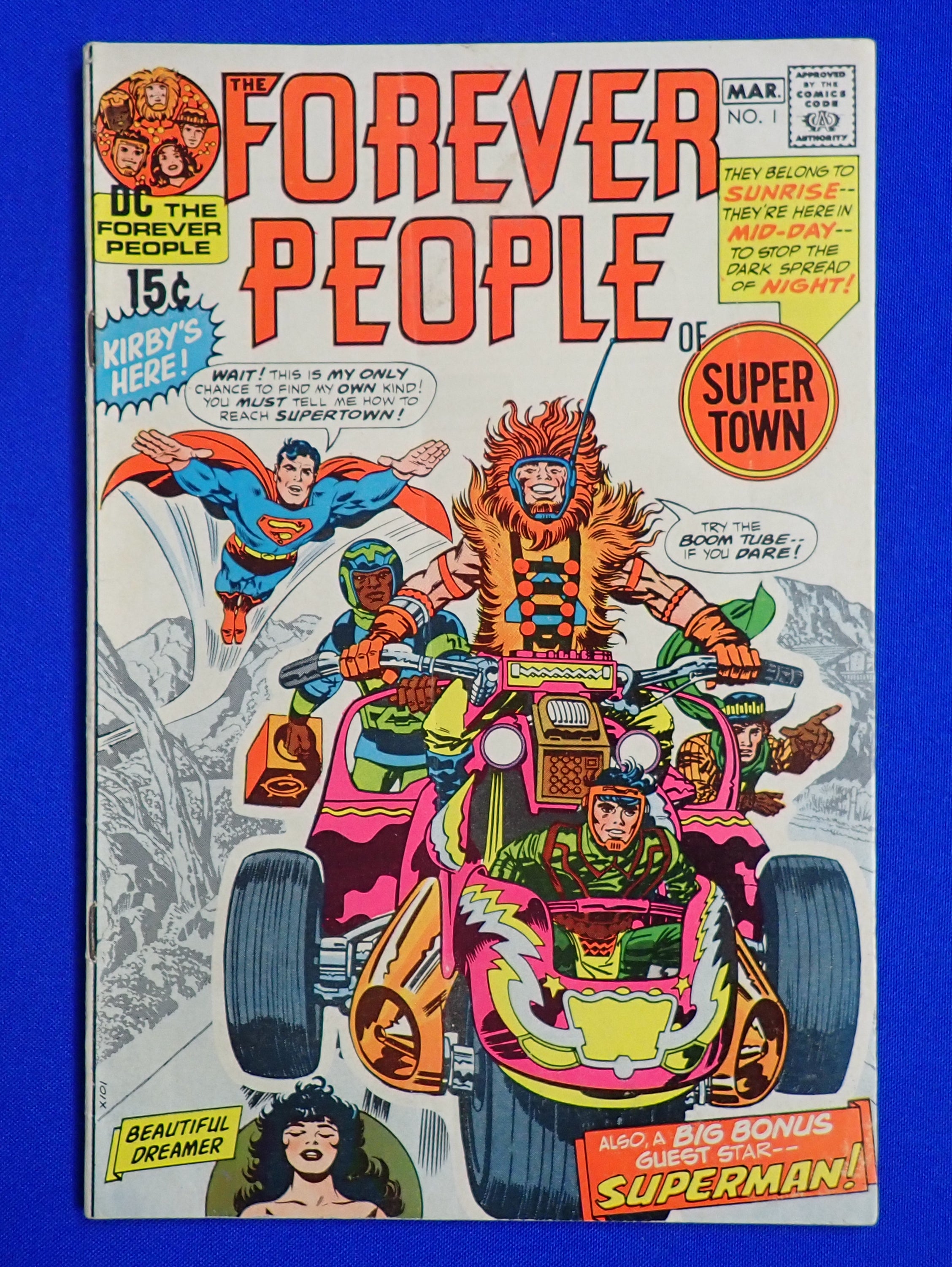 Forever People #1 (1971) - FN (6.0) - 1st Darkseid