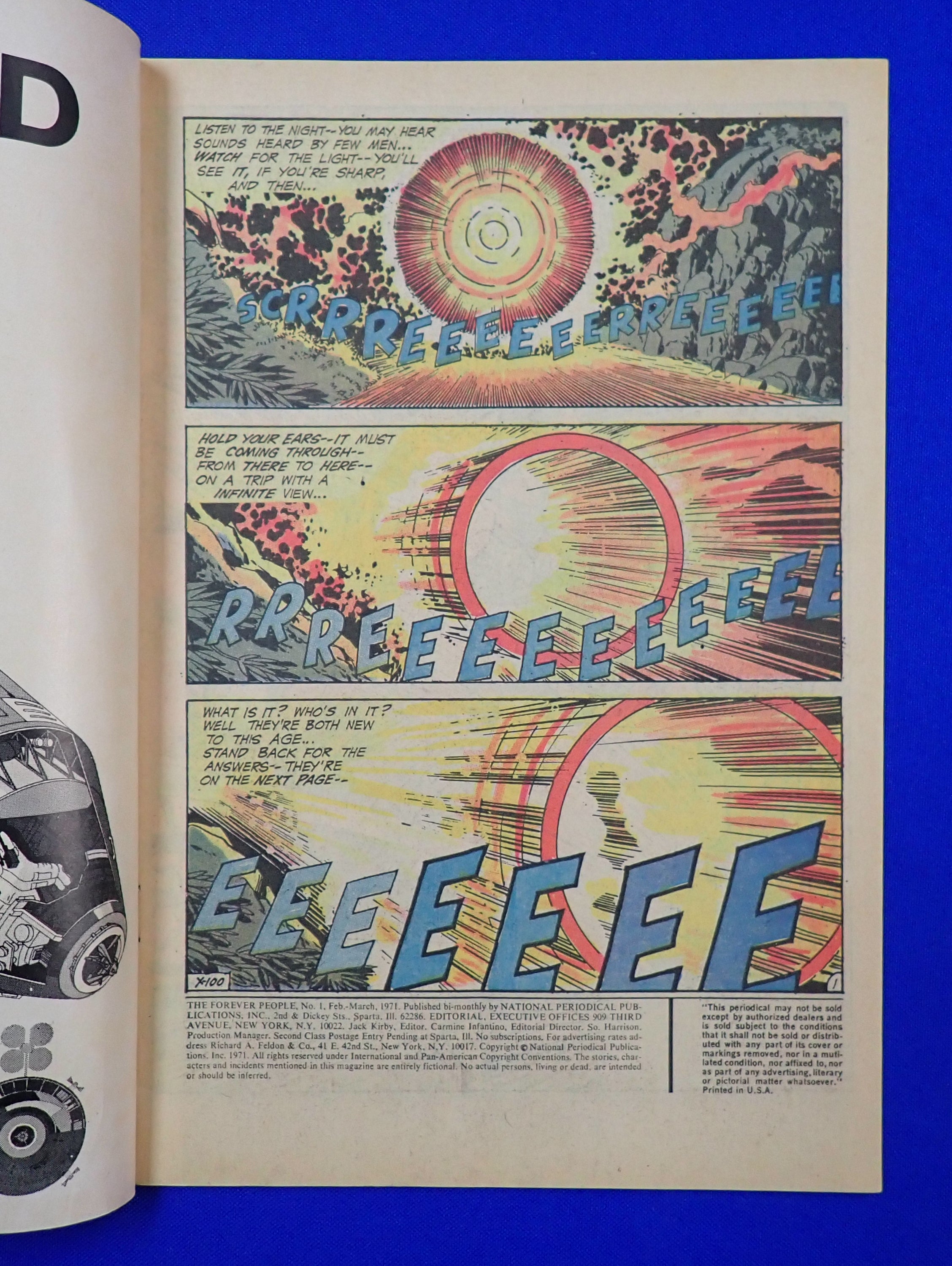 Forever People #1 (1971) - FN (6.0) - 1st Darkseid