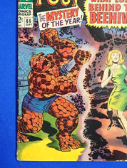 Fantastic Four #66 (1967) - GD+ (2.5) - low grade, origin of HIM