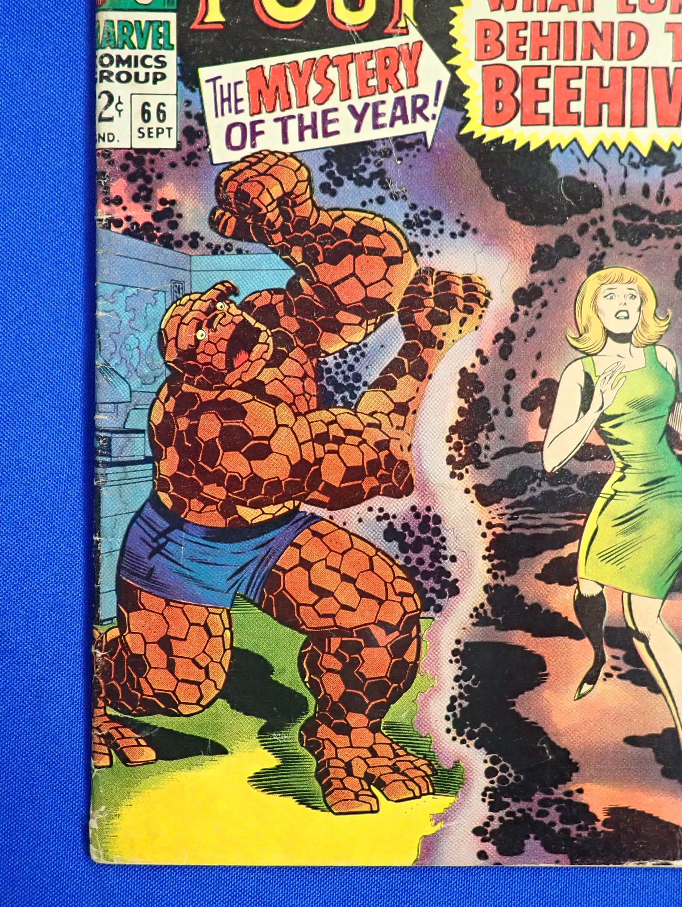 Fantastic Four #66 (1967) - GD+ (2.5) - low grade, origin of HIM