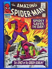 Amazing Spider-Man #40 (1966) - VG (4.0) - Green Goblin Origin - Tape on Spine