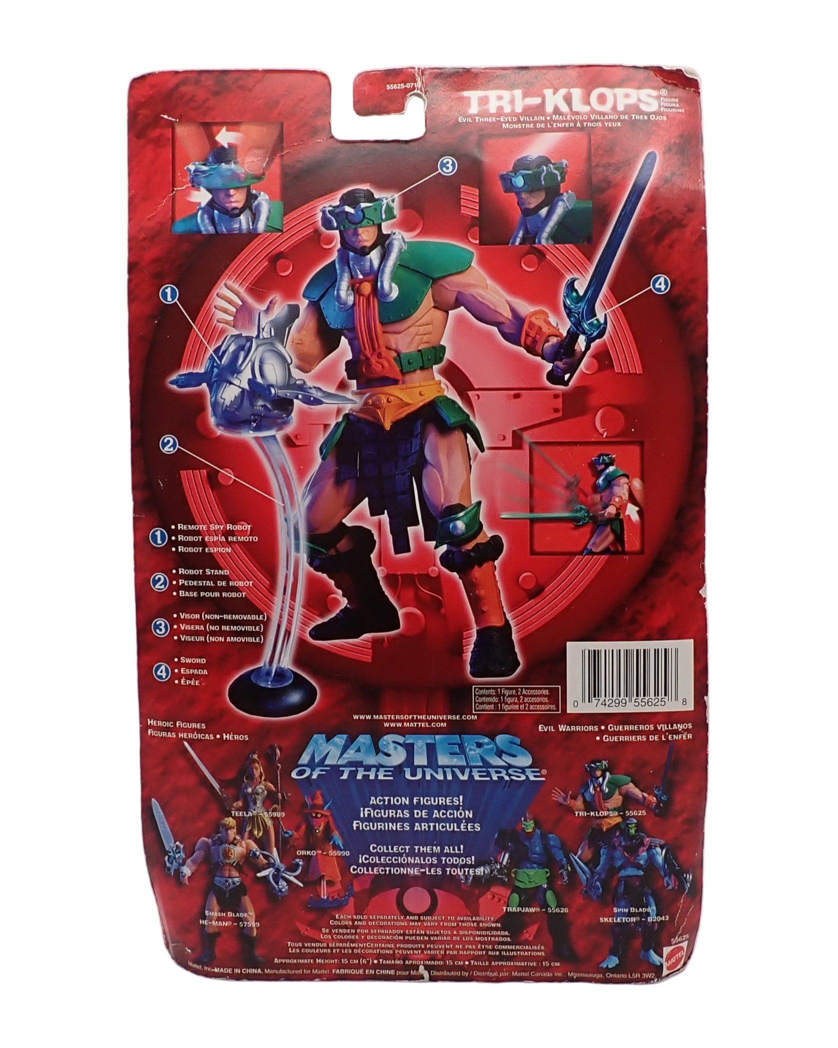 Tri Klops Action Chip - Masters of the Universe