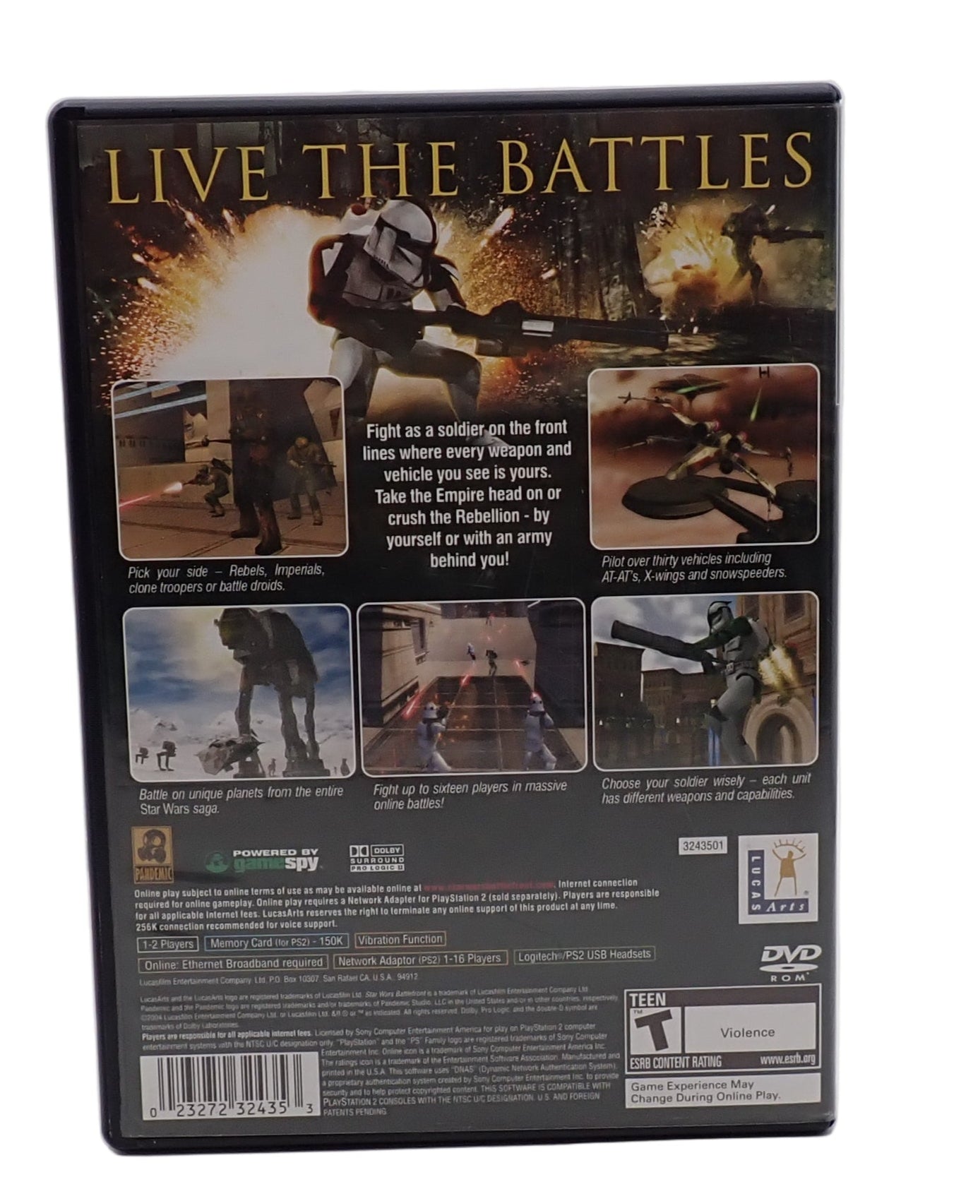 Star Wars Battlefront - PS2