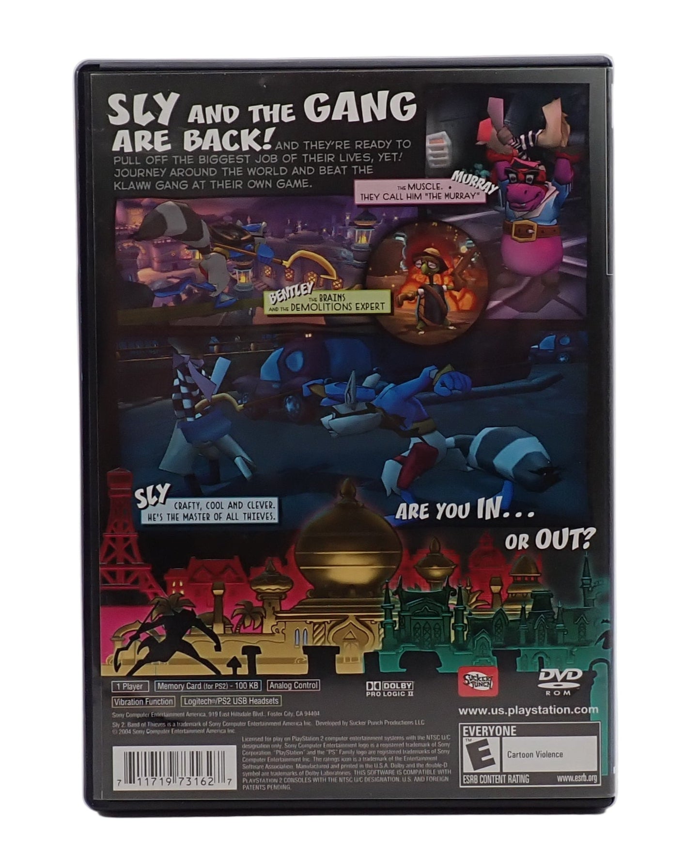 Sly 2 Band of Thieves - PS2