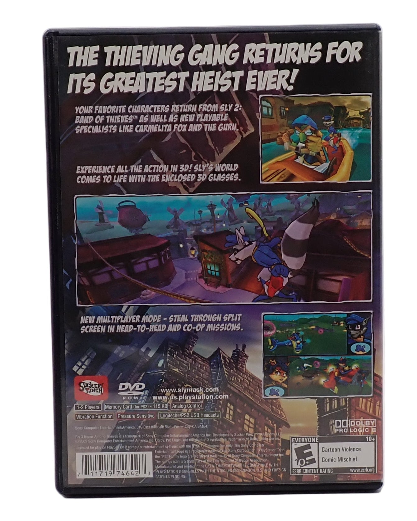 Sly 3 Honor Among Thieves - PS2