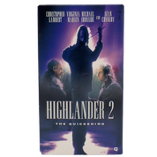 Highlander 2 The Quickening - VHS