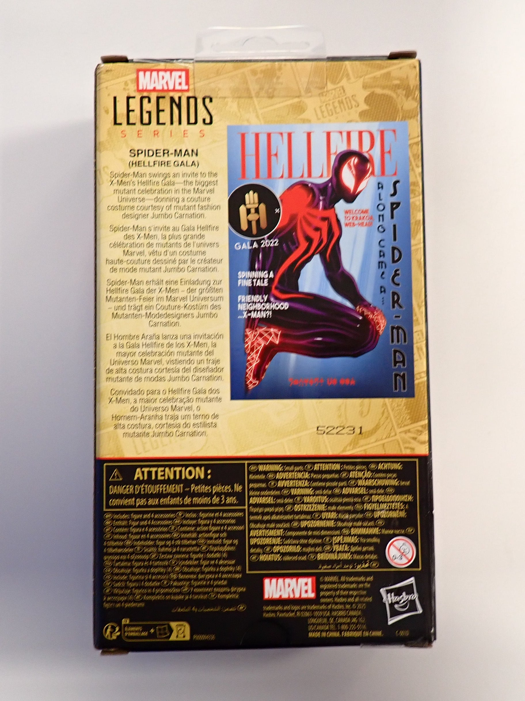 Spider-Man Hellfire Gala - Marvel Legends [Pre-Owned]