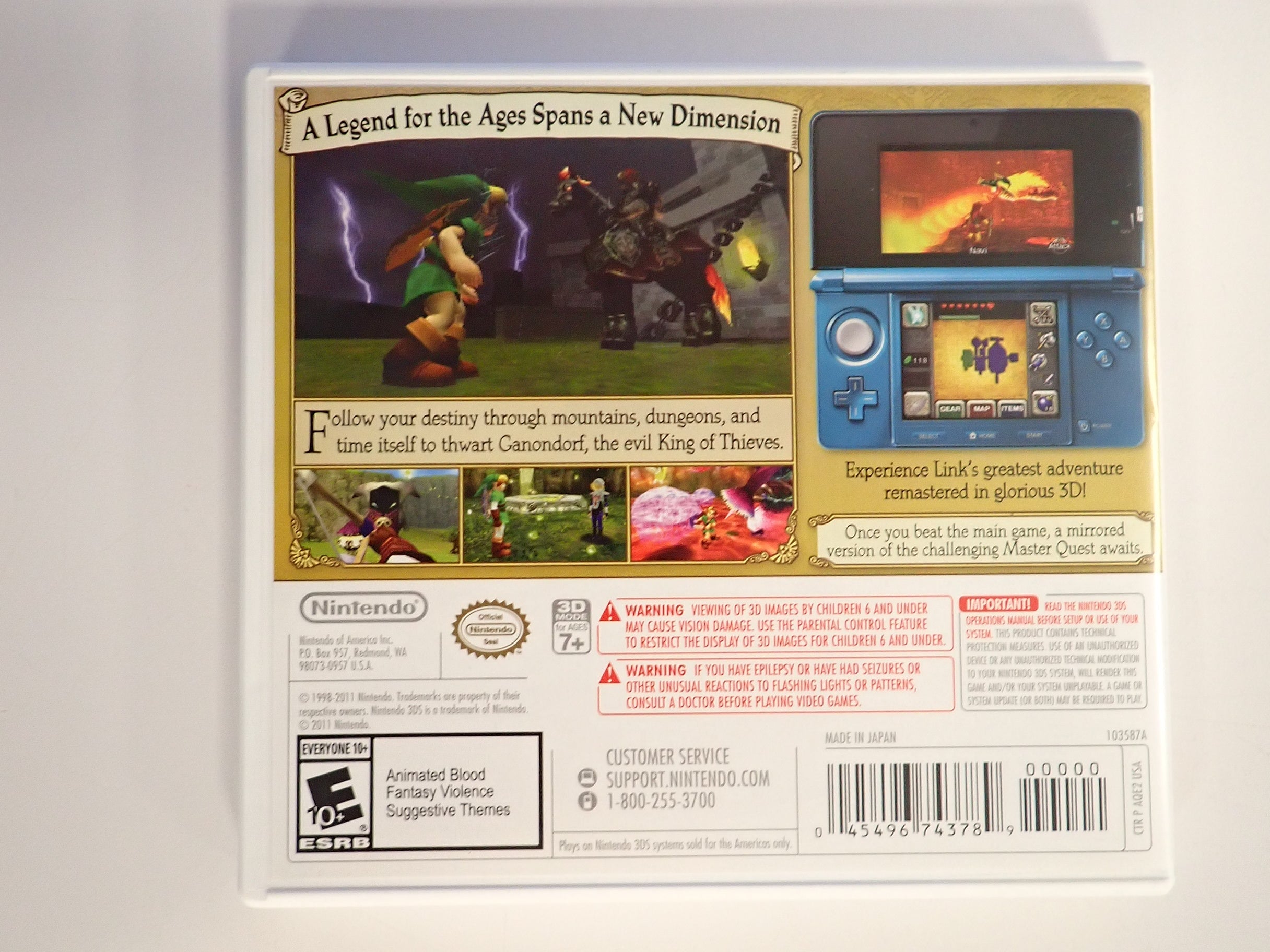 The Legend of Zelda Ocarina of Time 3D [Nintendo Selects] - 3DS