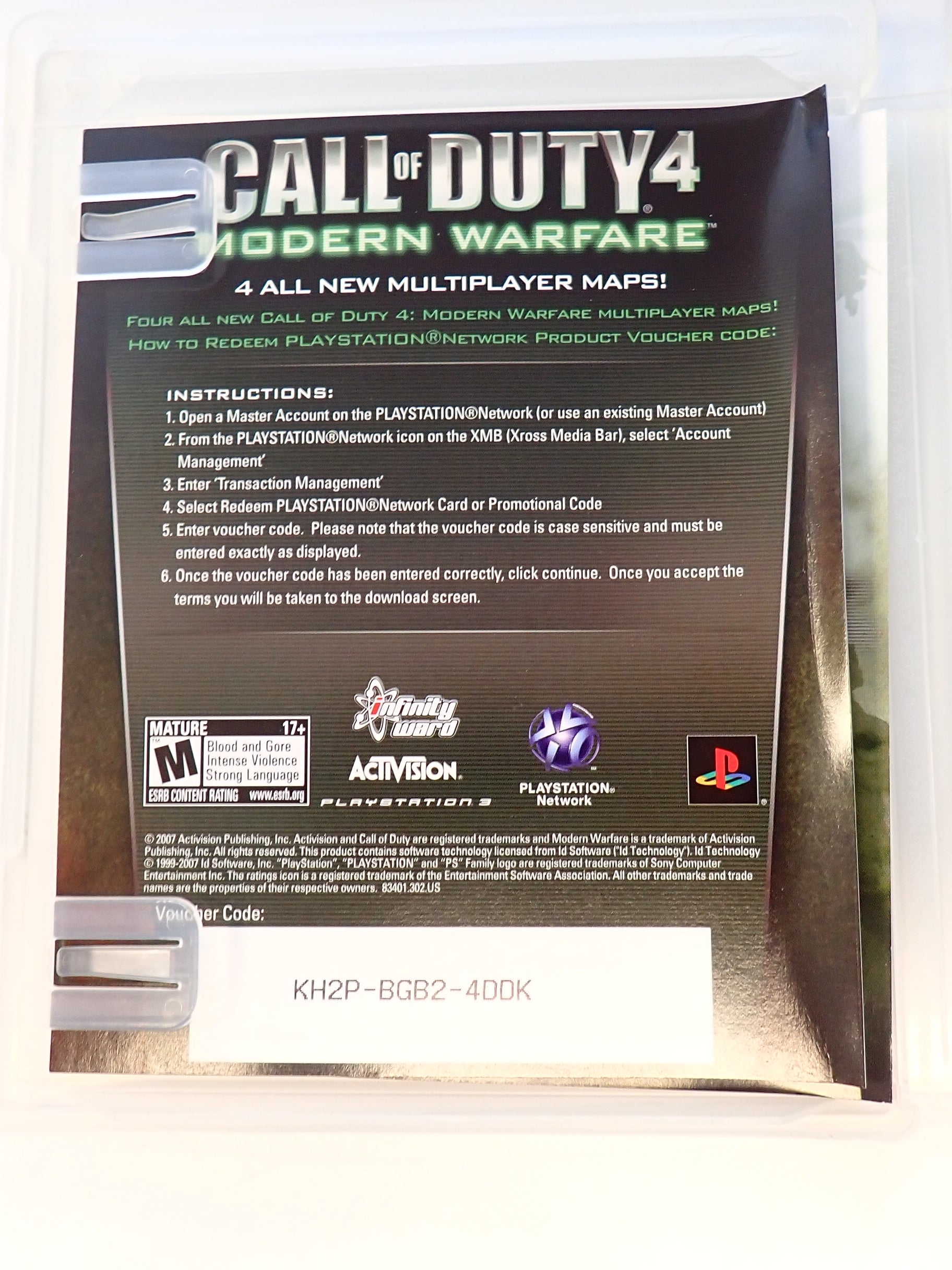 Call of Duty Modern Warfare 4 (Game of the Year Edition) - PS3 [Pre-Owned]