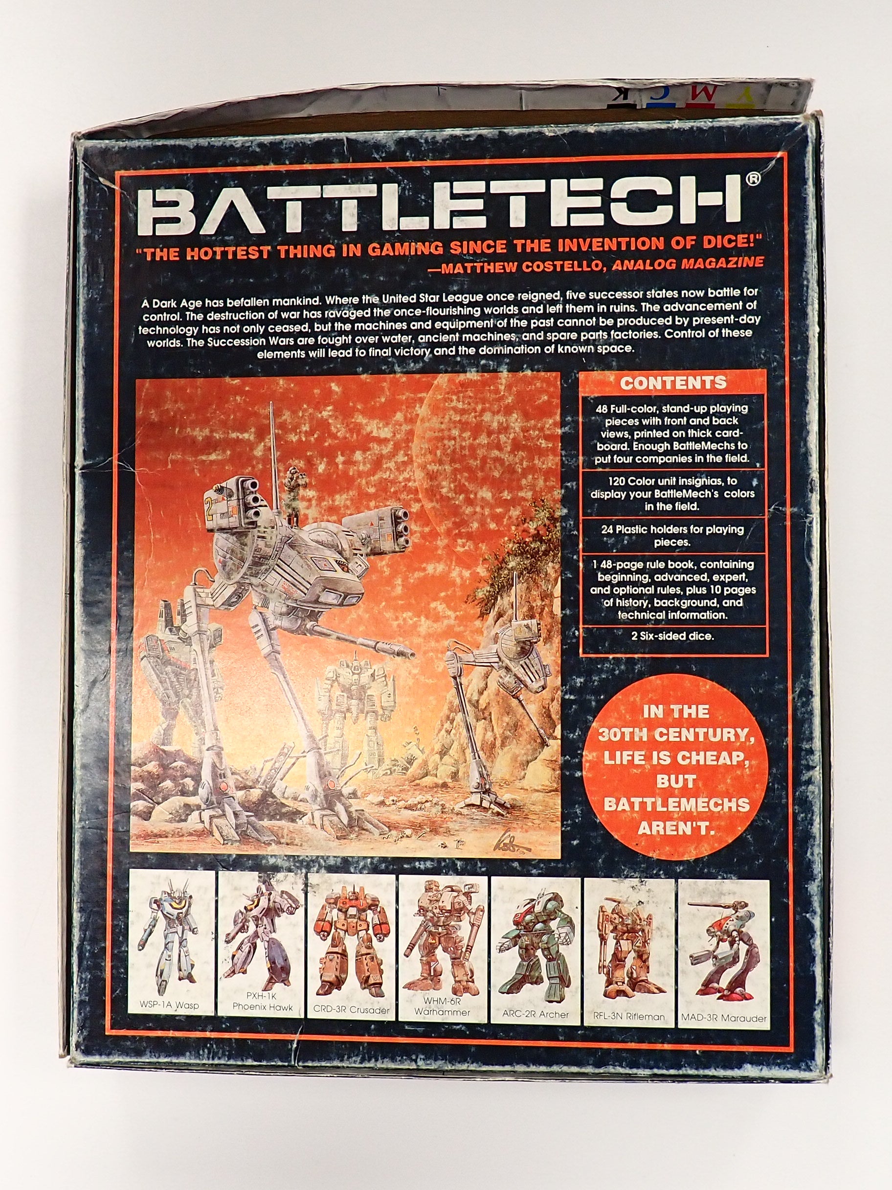 Battletech: Game of Armored Combat - Second Edition 1604 [Pre-Owned]