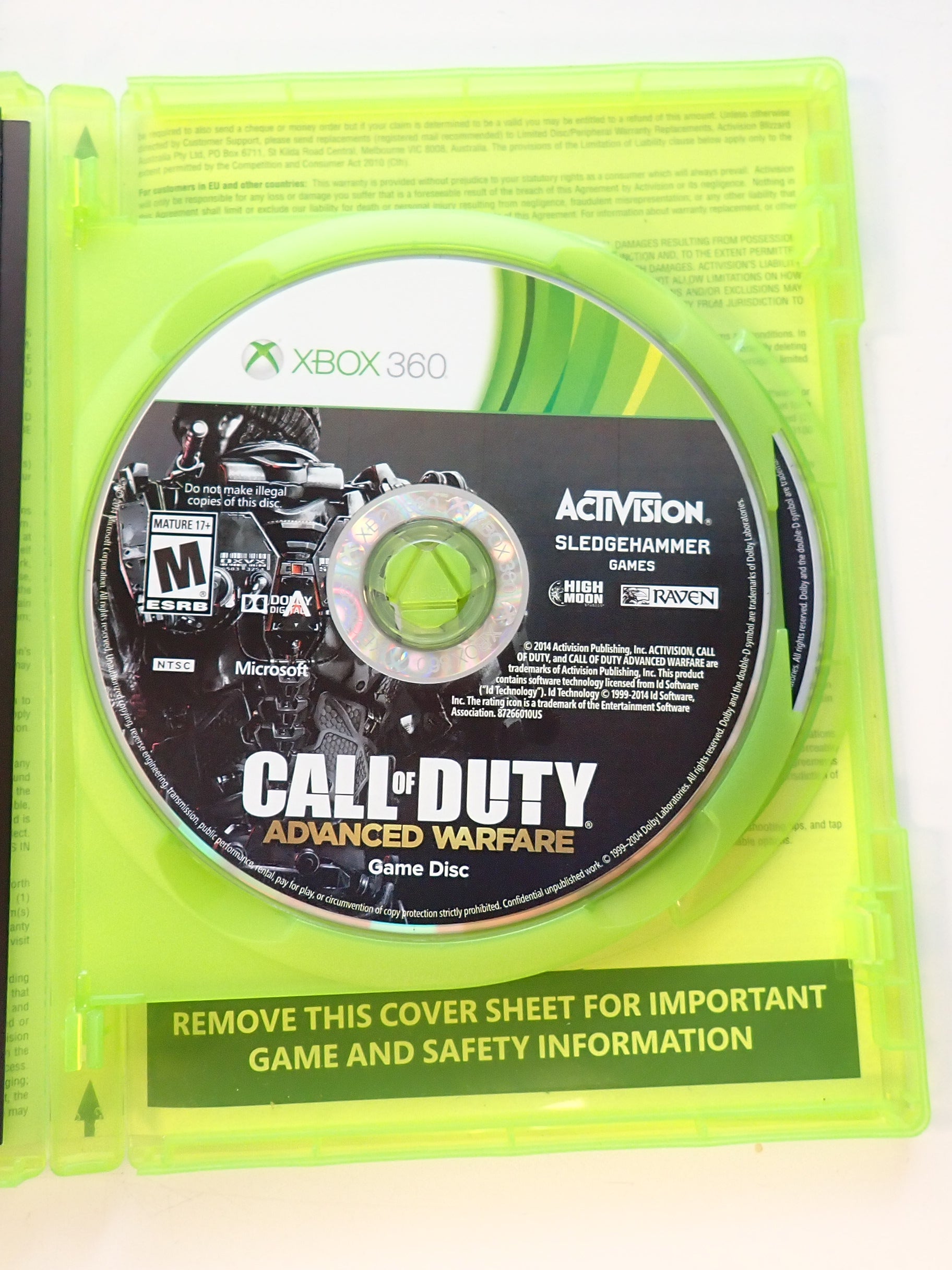 Call of Duty: Advanced Warfare (Day Zero Edition) - Xbox 360