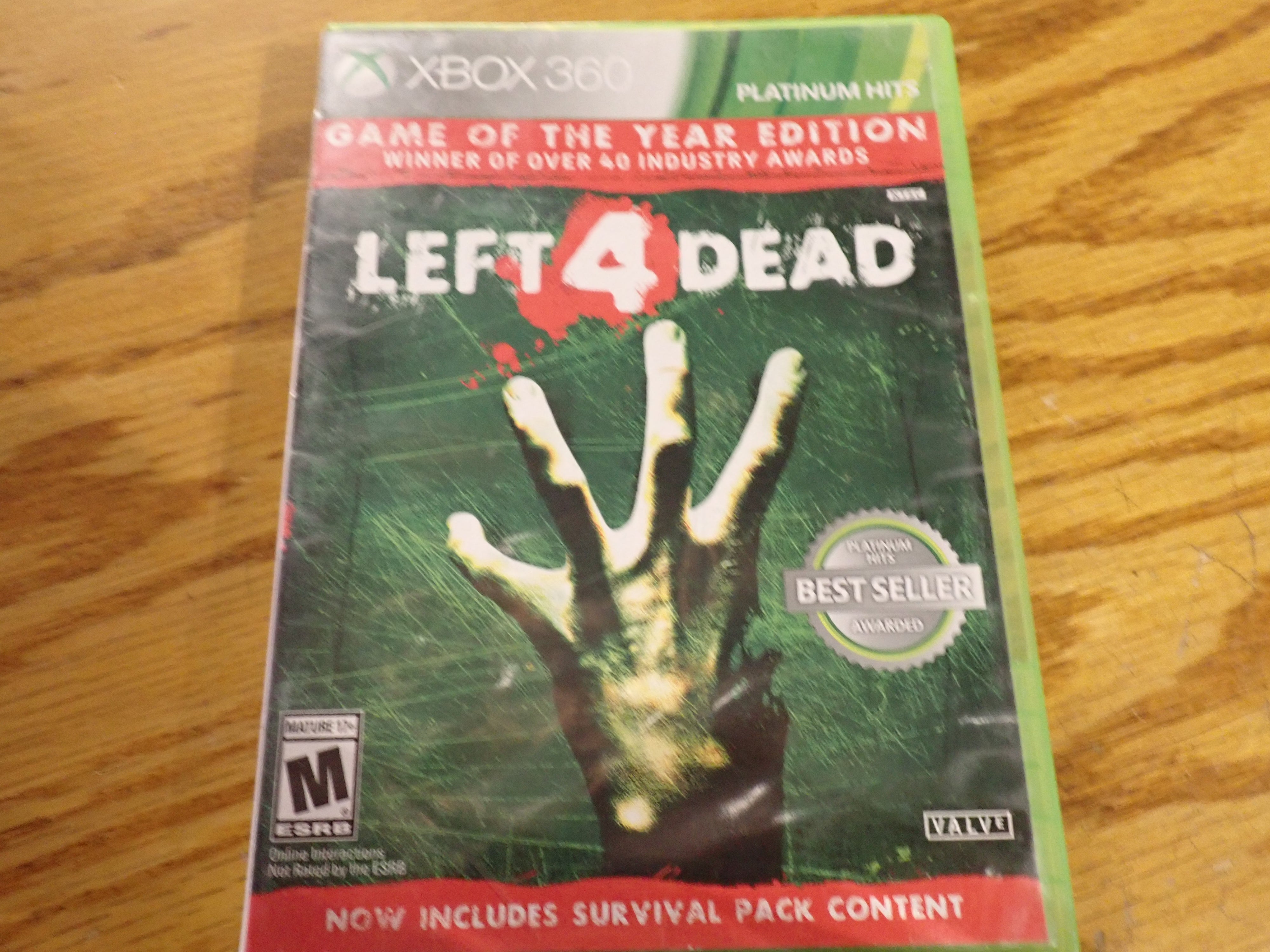 Left 4 Dead(GOTY Platinum Hits) - X360