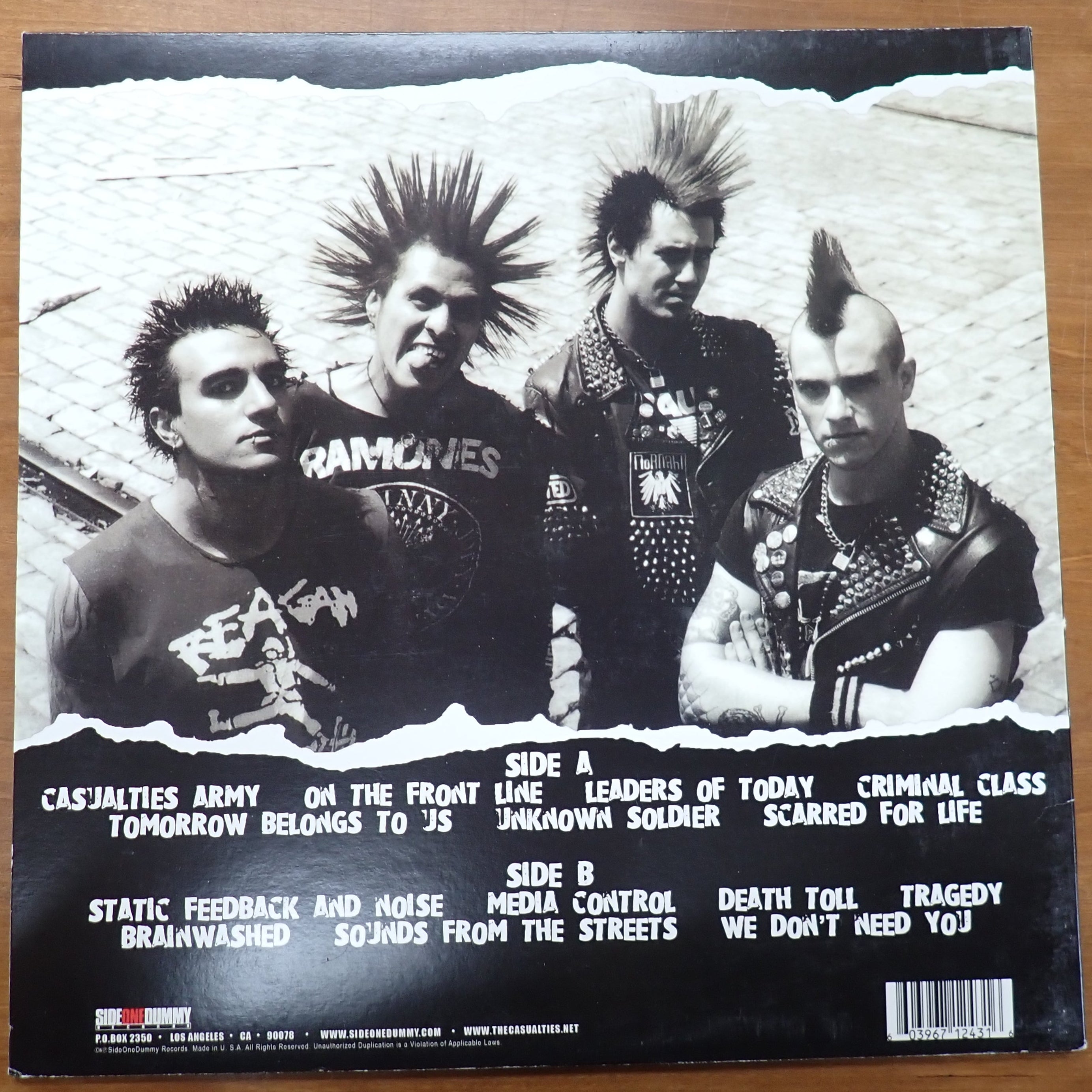 The Casualties - On The Front Line