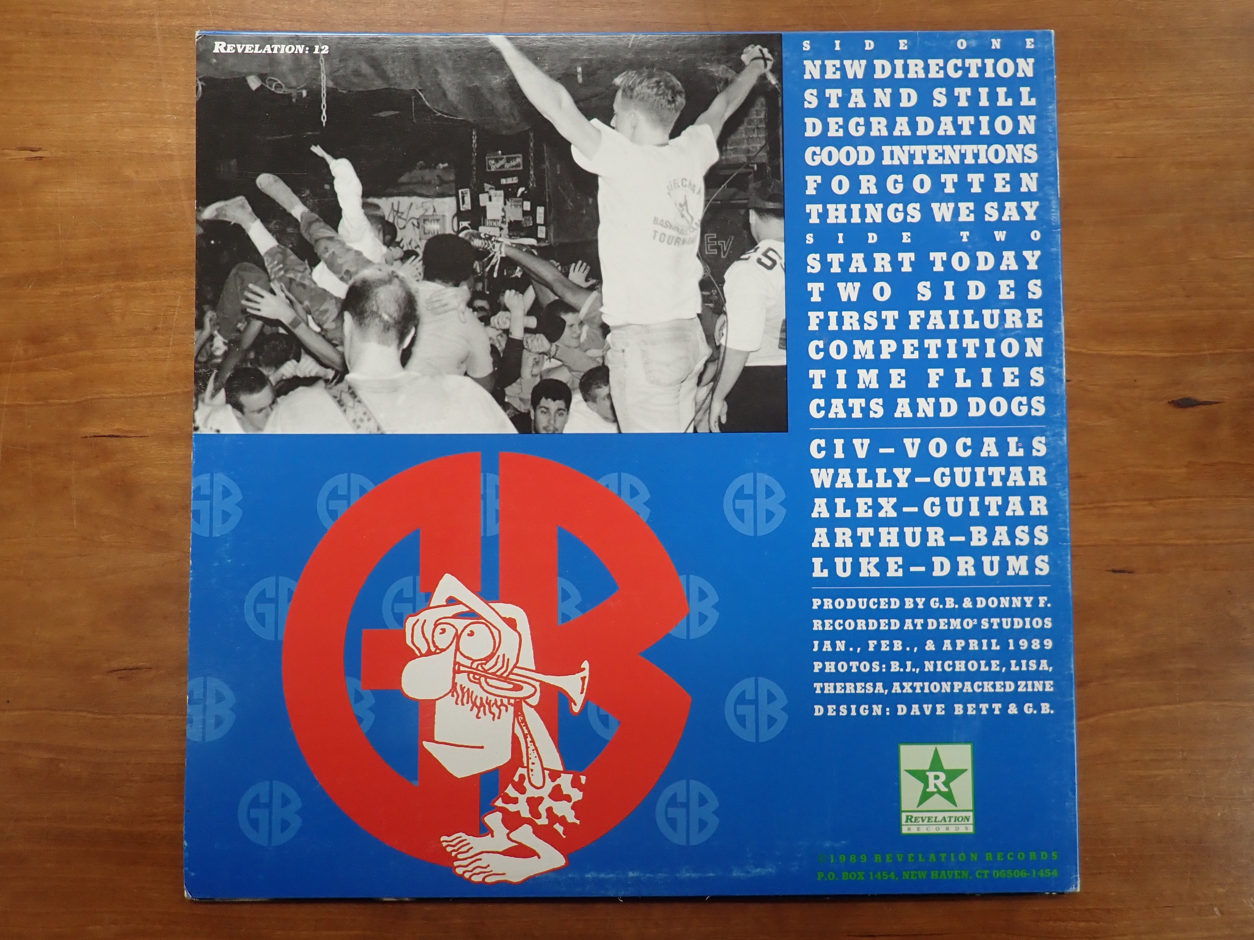Gorilla Biscuits - Start Today – Infinity Flux