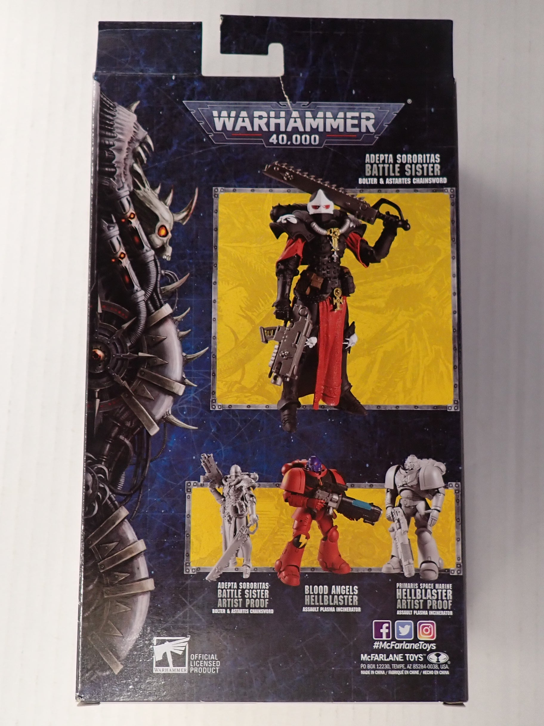Adepta Sororitas Battle Sister Warhammer 40,000 - McFarlane Toys [Pre-Owned]
