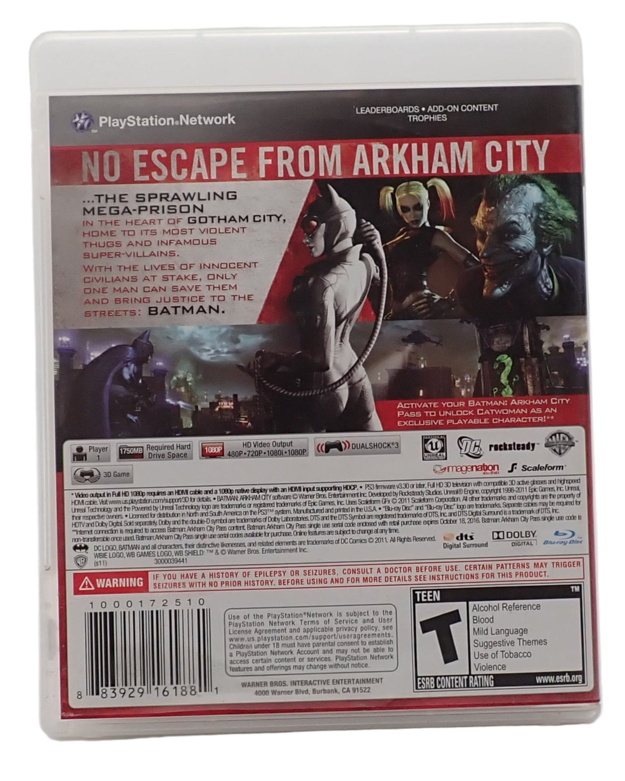 Batman Arkham City - PS3